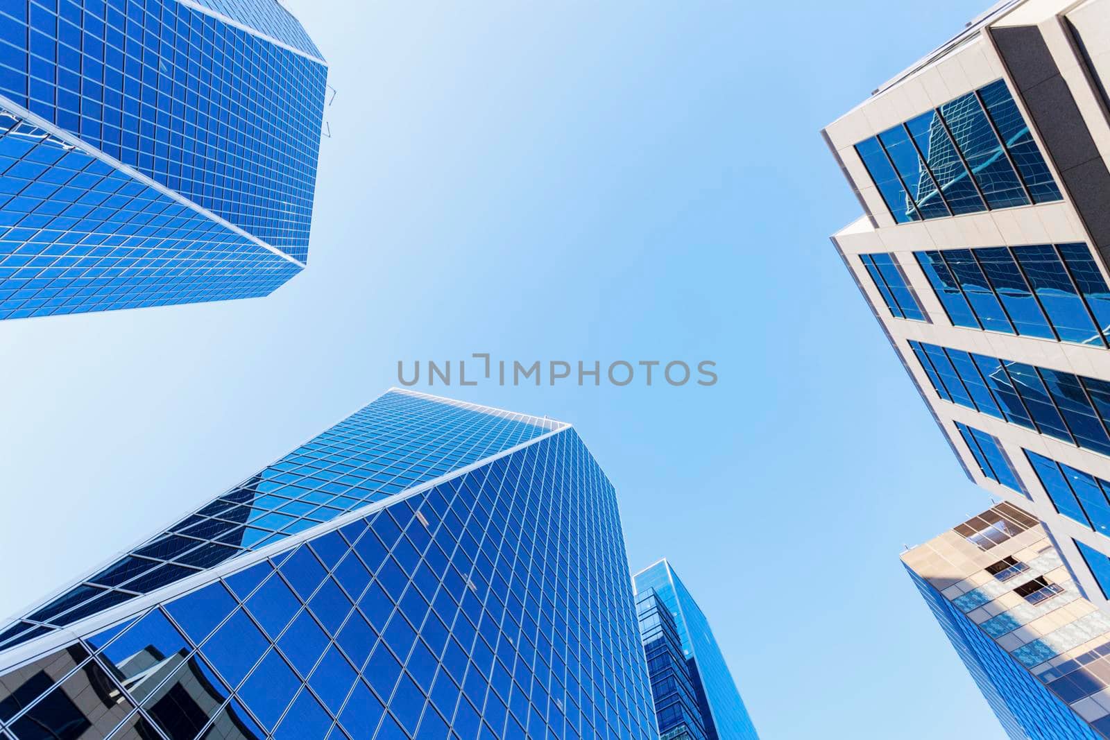 Modern architecture of Regina. Regina, Saskatchewan, Canada.