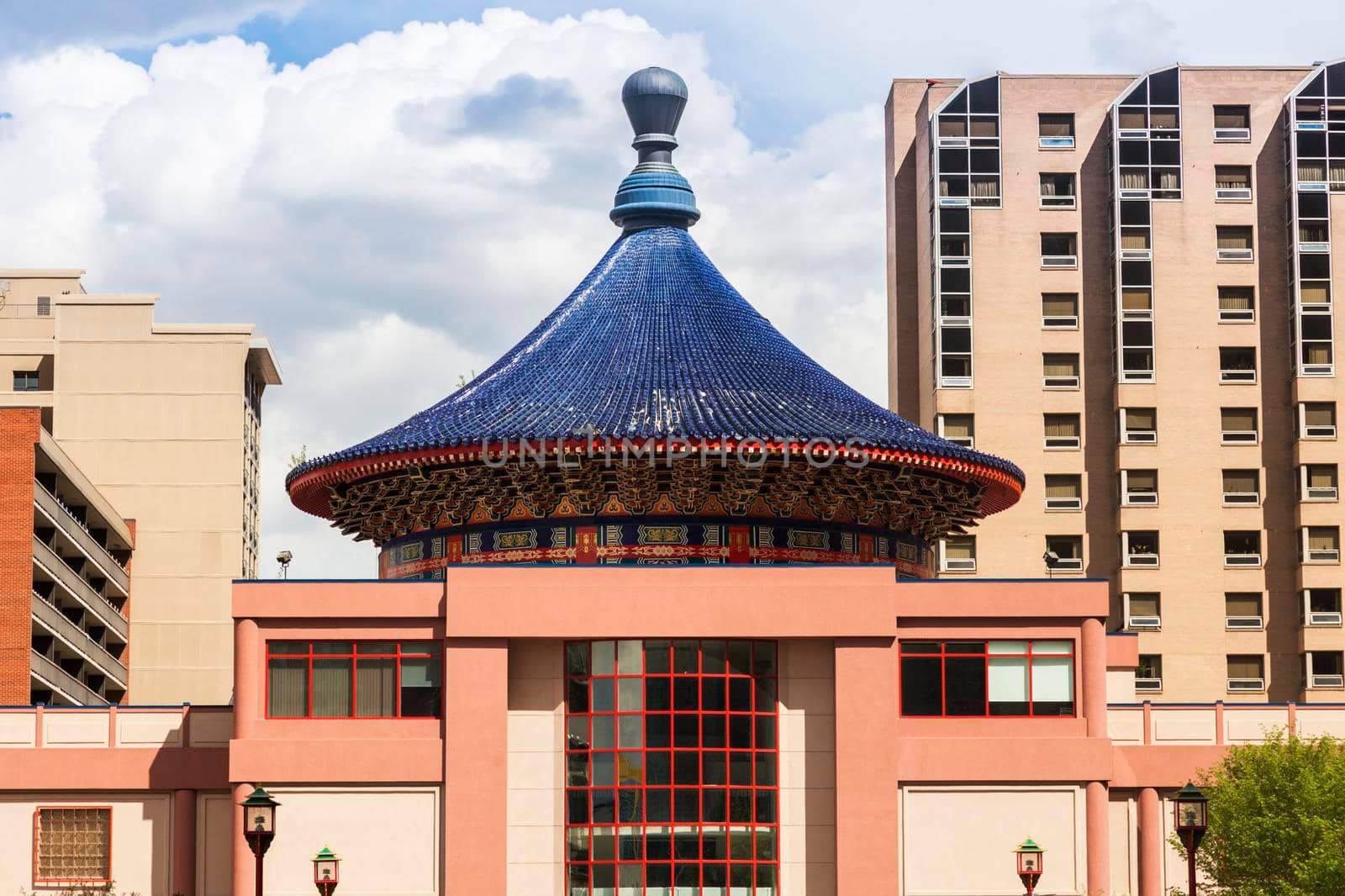 Chinese Cultural Centre in Calgary. Calgary, Alberta, Canada.