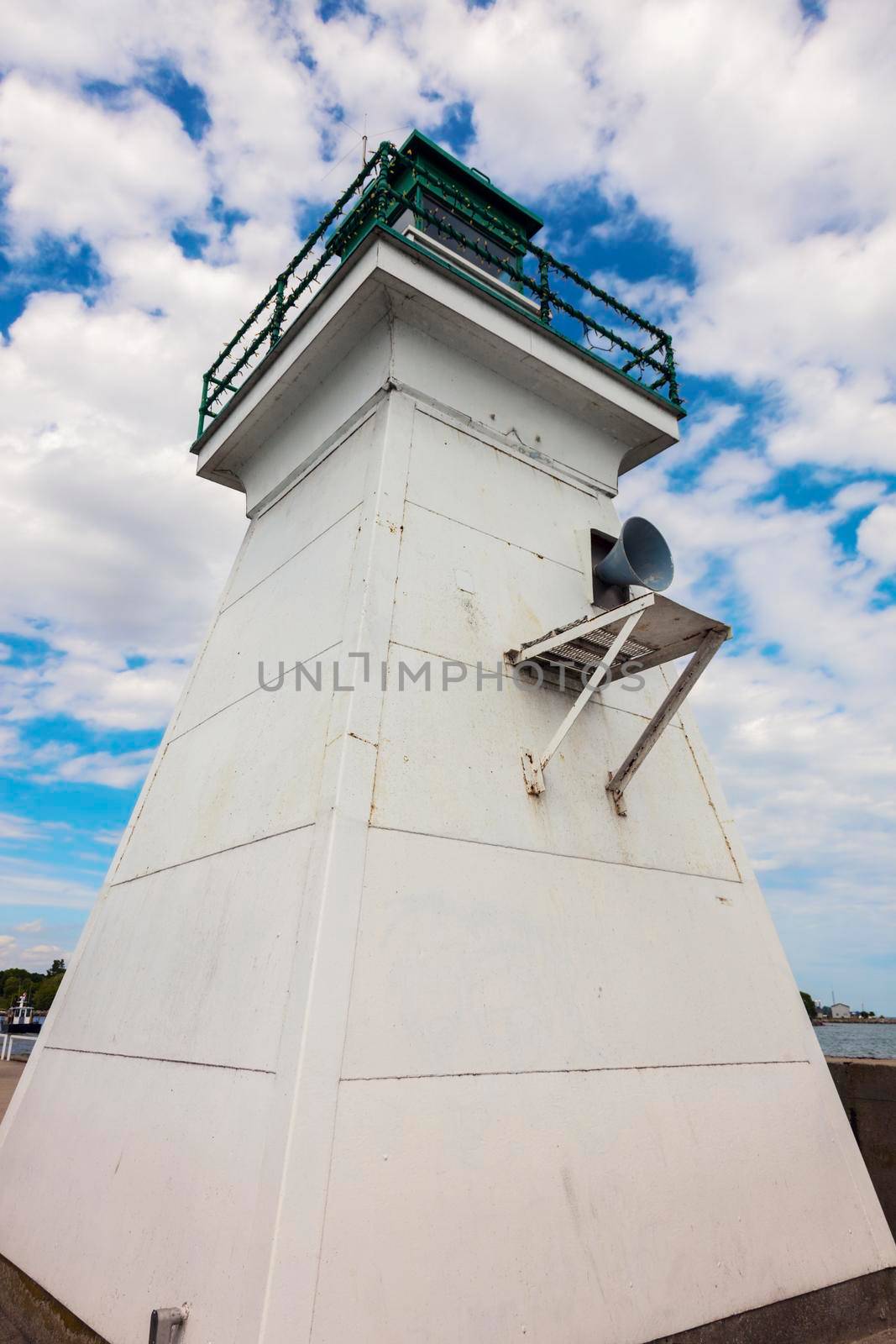 Port Dover Lighthouse by Lake Erie. Ontario, Canada.