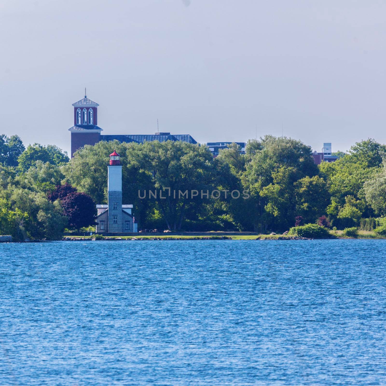 Ogdensburg Harbor Lighthouse. New York, USA.