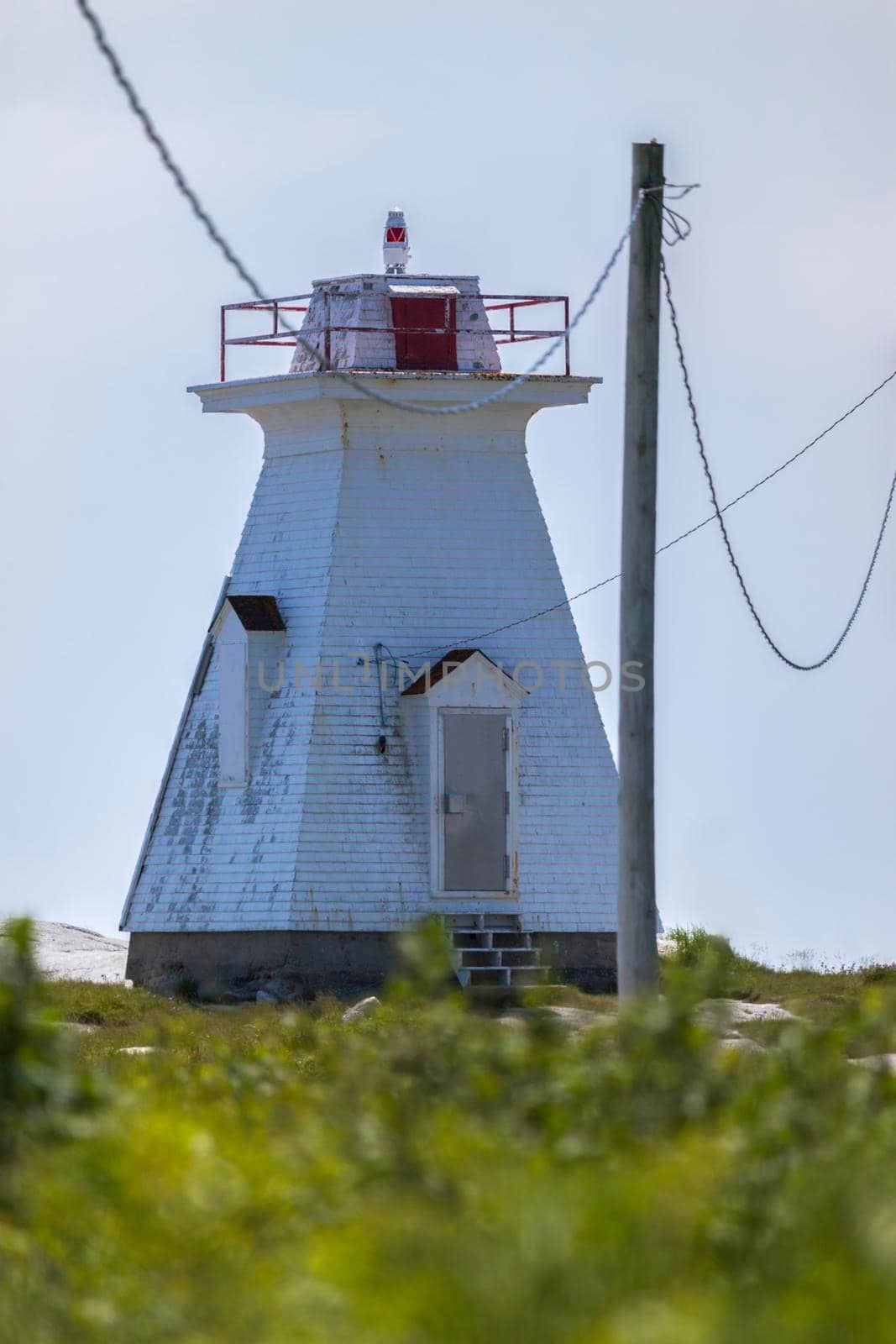 Sambro Harbour Lighthousein Nova Scotia. Nova Scotia, Canada.