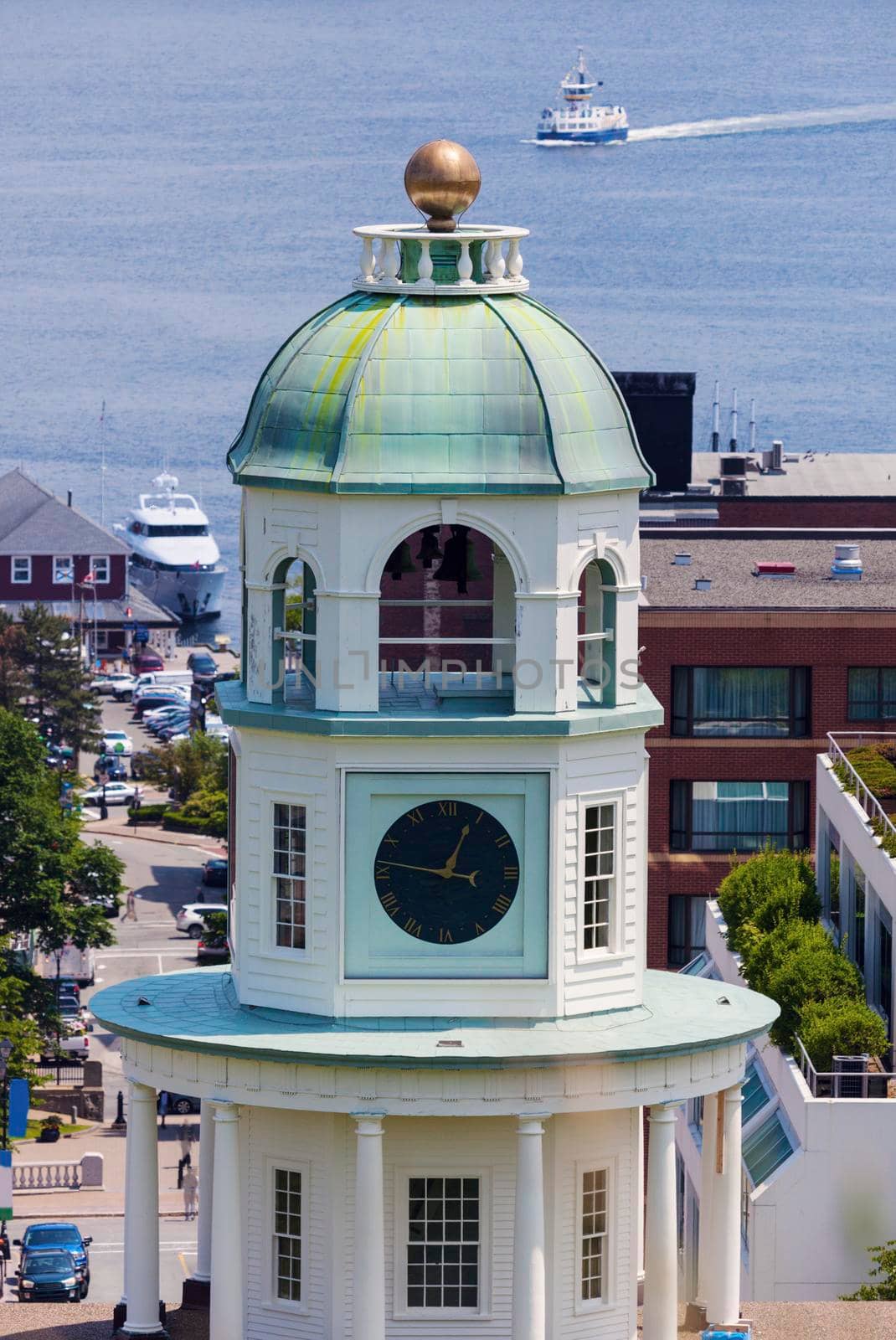 Halifax Town Clock, Nova Scotia. Halifax, Nova Scotia, Canada.