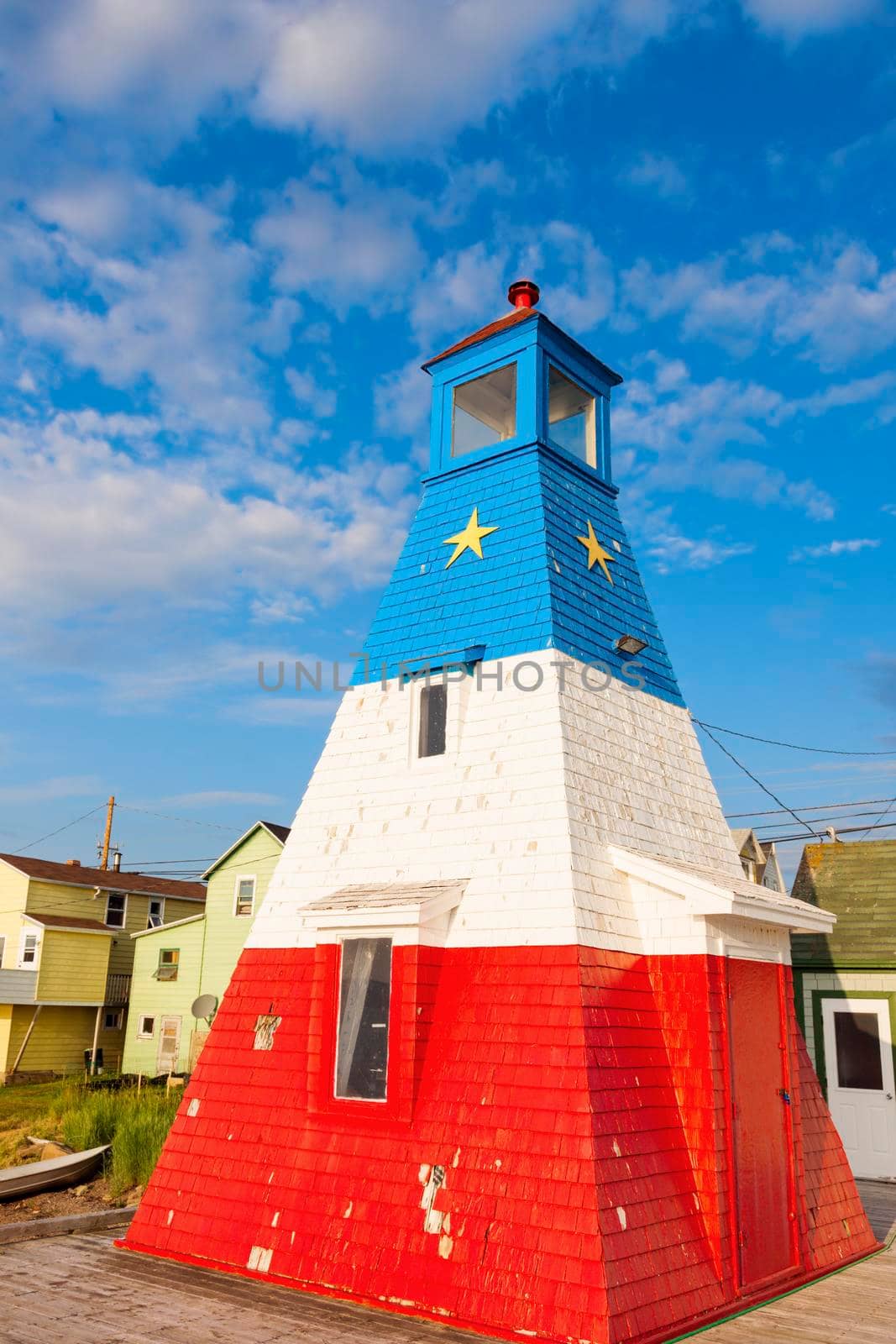 Cheticamp Harbour Range Front Lighthouse. Cheticamp, Nova Scotia, Canada.