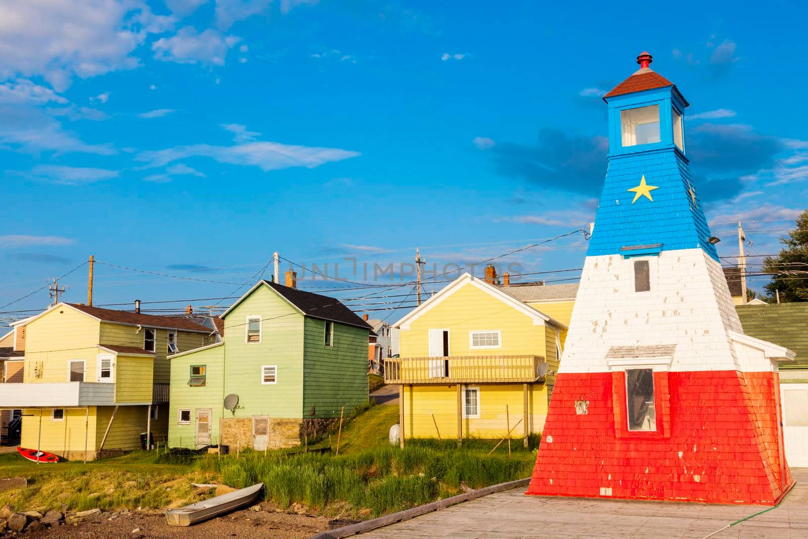Cheticamp Harbour Range Front Lighthouse. Cheticamp, Nova Scotia, Canada.
