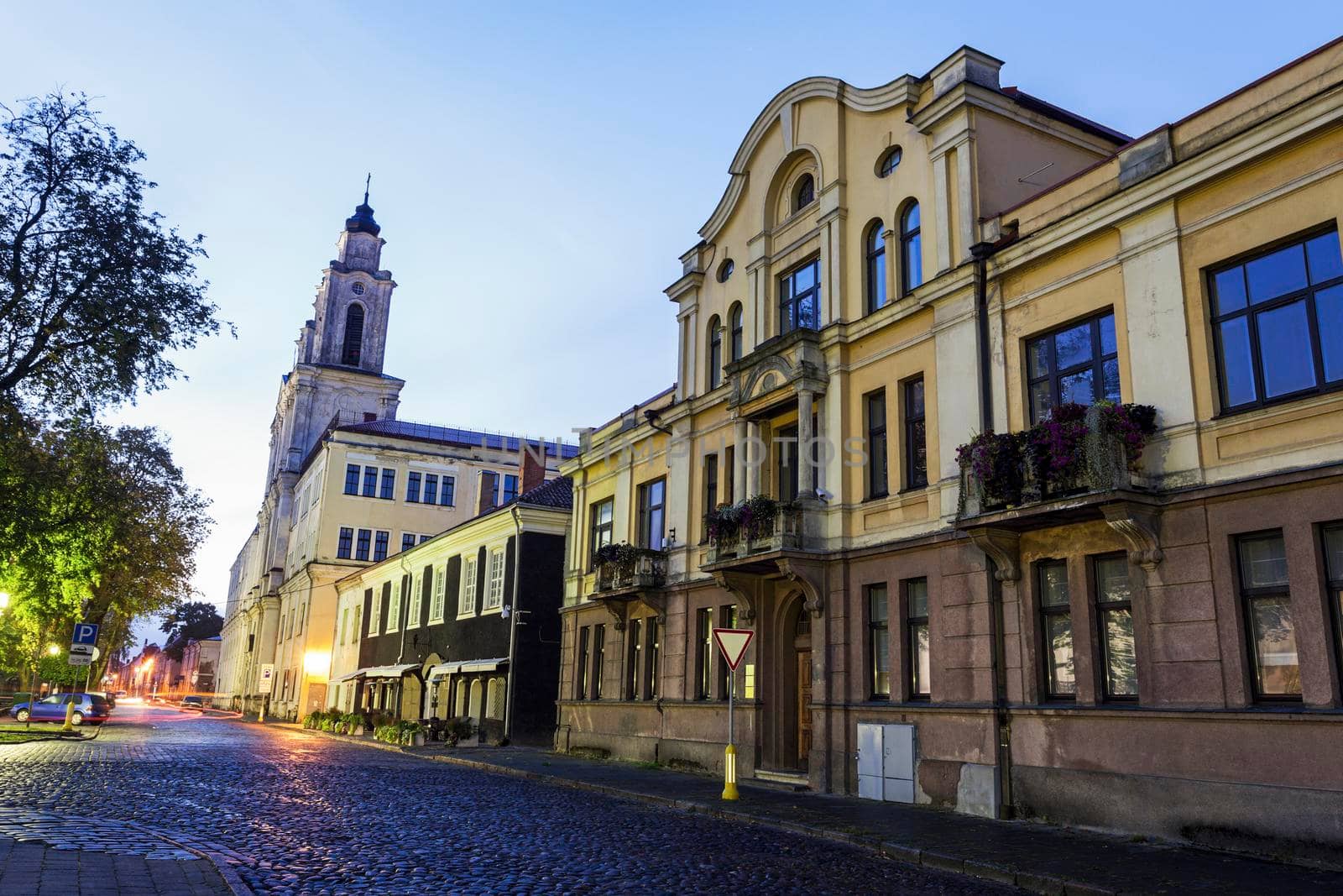 Church of St. Francis Xavier in Kaunas. Kaunas, Lithuania.