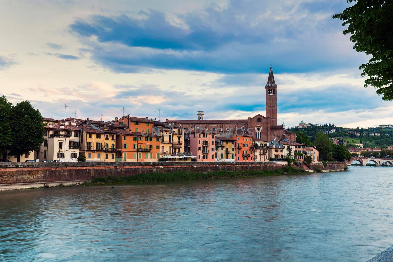 Architecture of Verona. Verona, Veneto, Italy