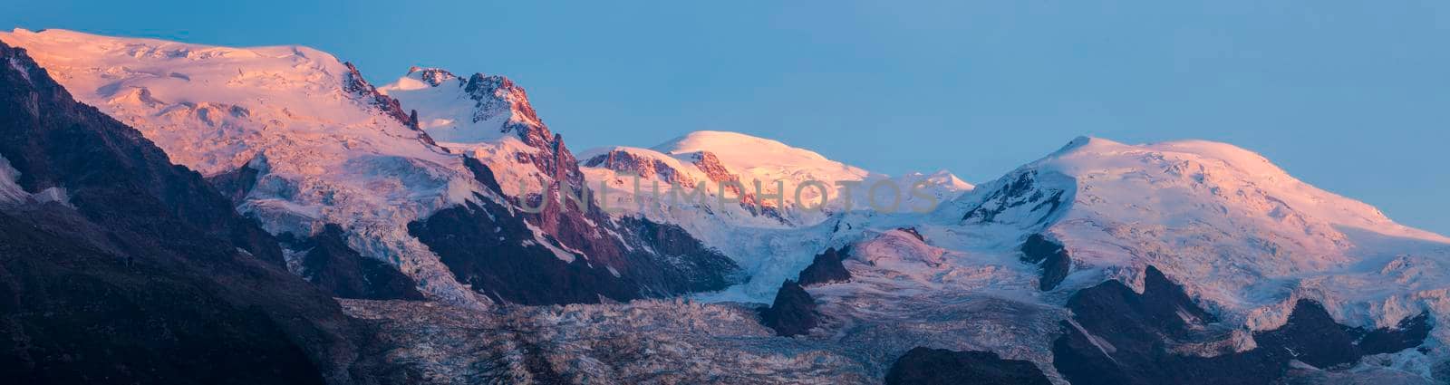 Mt. Blanc seen from Chamonix by benkrut