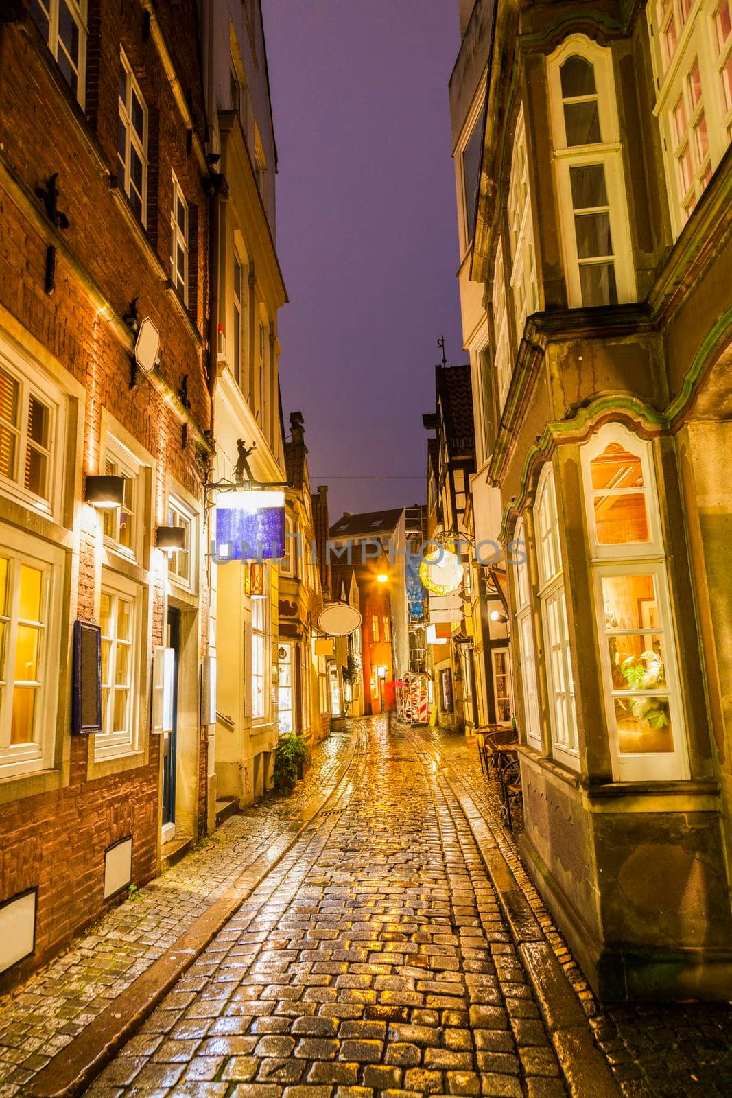 Der Schnoor - Old architecutre of Bremen. Bremen, Germany.