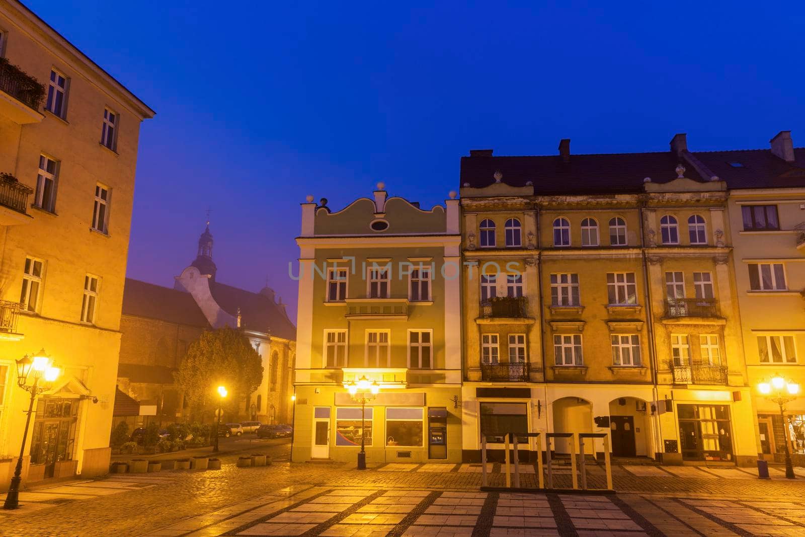 Main Square of Kalisz. Kalisz, Greater Poland, Poland.