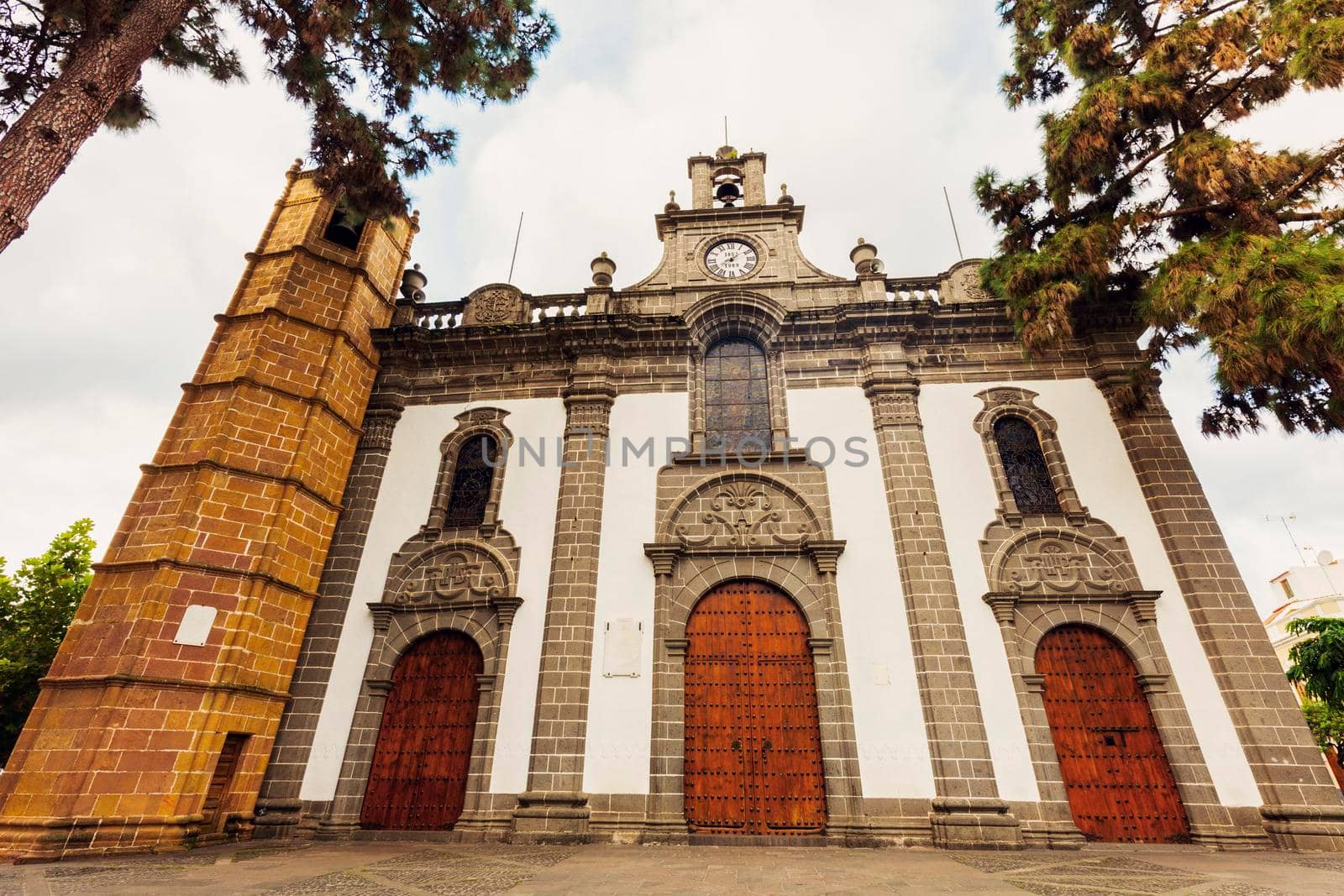 Basilica de Nuestra Senora del Pino in Teror. Gran Canaria, Canary Islands, Spain
