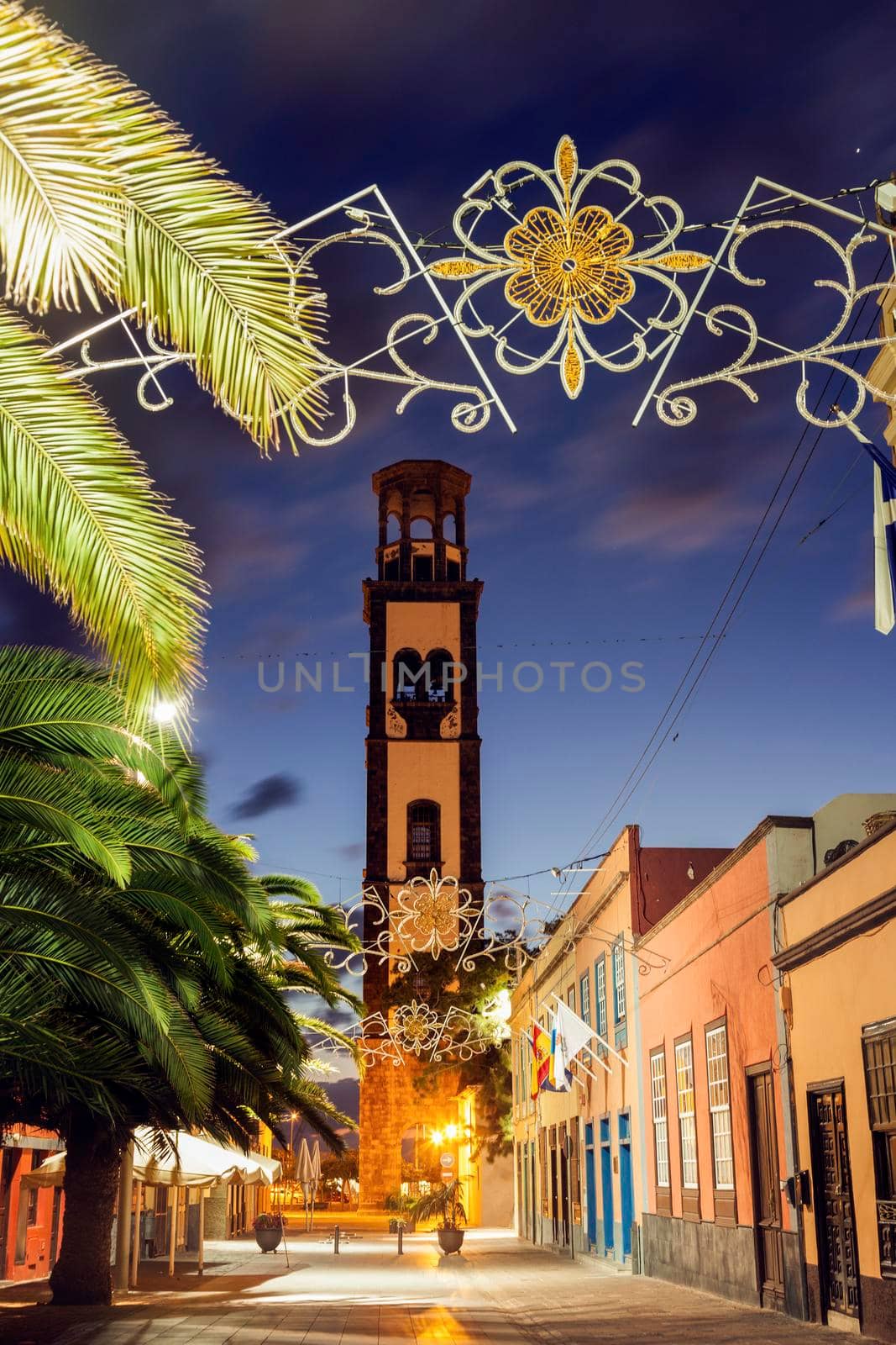 Church of the Conception in Santa Cruz de Tenerife. Santa Cruz de Tenerife, Tenerife, Spain.