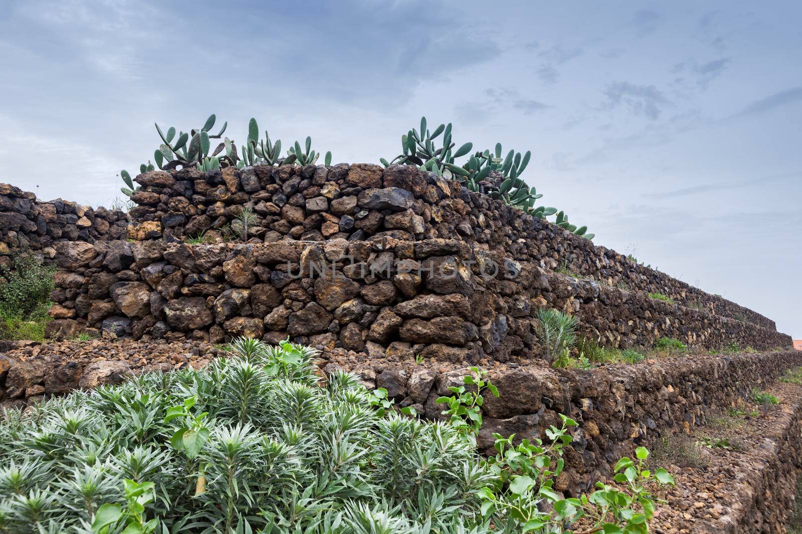 Pyramids of Guimar. Tenerife, Canary Islands, Spain.