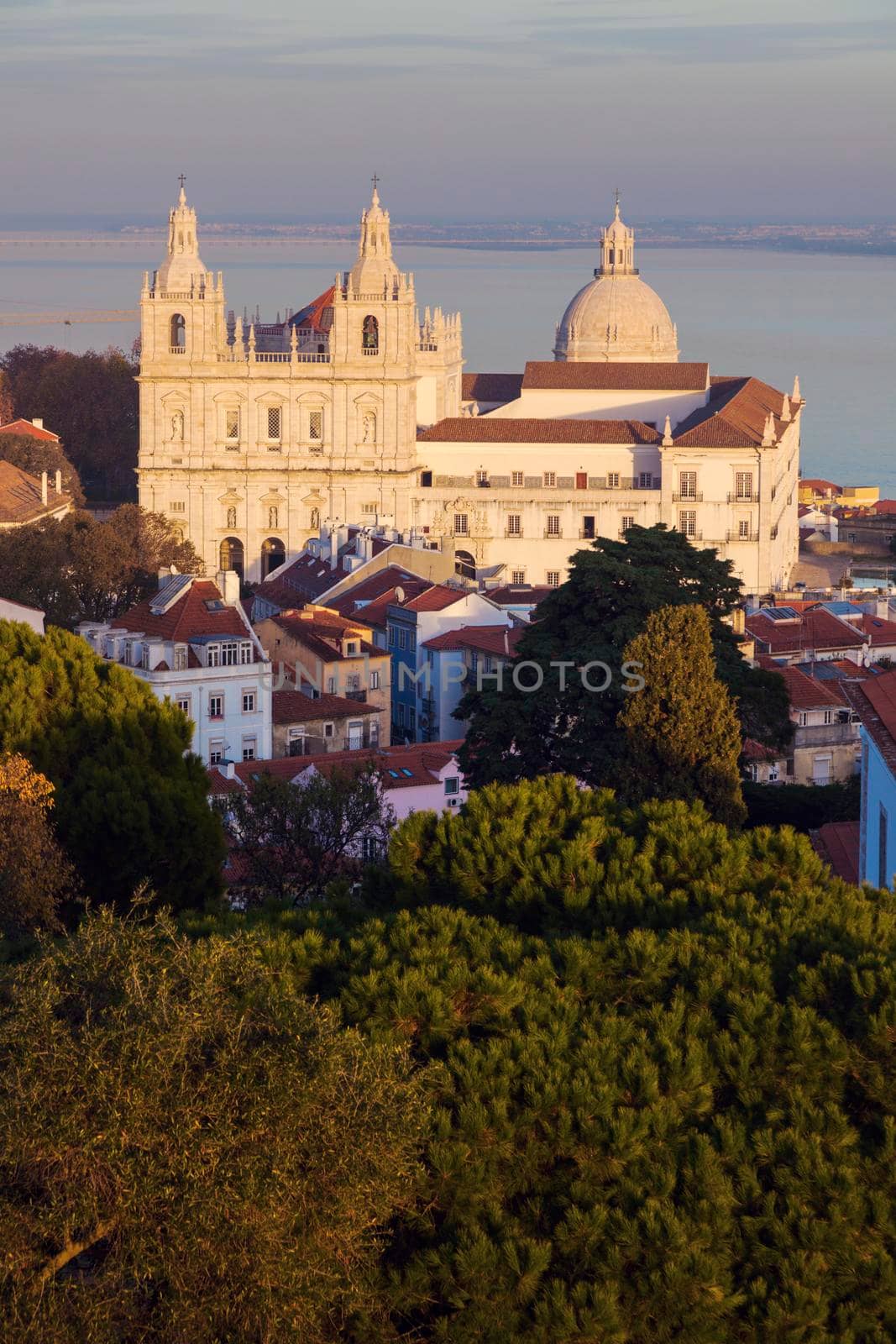 Sao Vicente de Fora Monastery in Lisbon. Lisbon, Portugal.