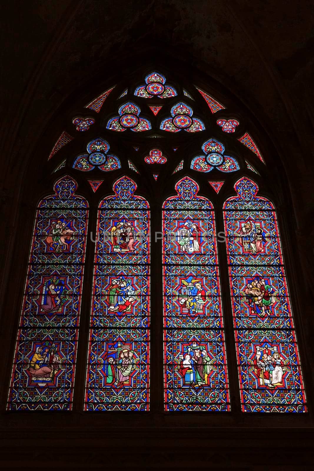 Bayeux Notre-Dame Cathedral. Bayeux, Normandy, France.