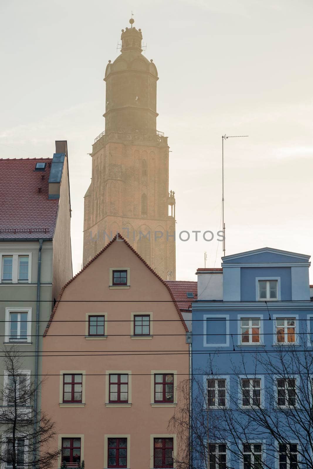 St. Elisabeth's Church in Wroclaw. Wroclaw, Lower Silesian, Poland. Wroclaw, Lower Silesian, Poland.