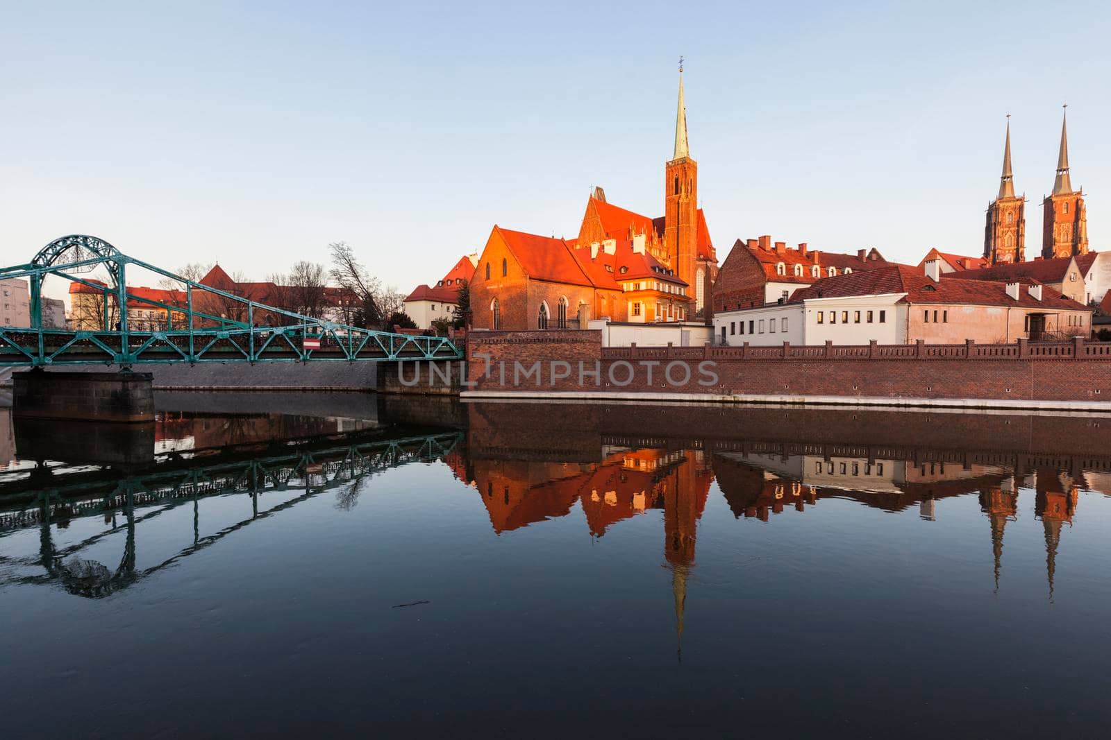 Wroclaw Cathedral and Collegiate Church. Wroclaw, Lower Silesian, Poland.