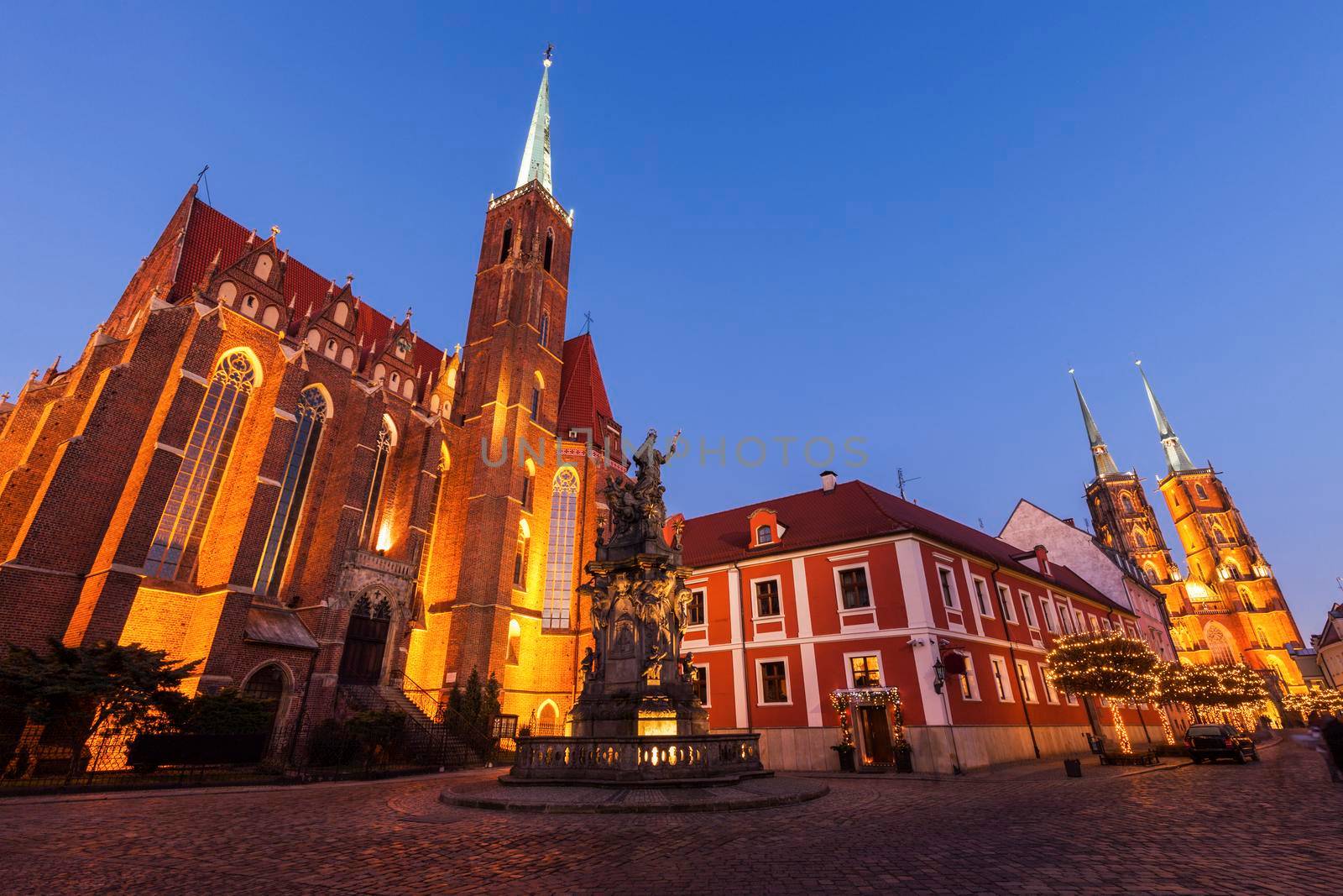 Wroclaw Collegiate Church. Wroclaw, Lower Silesian, Poland.