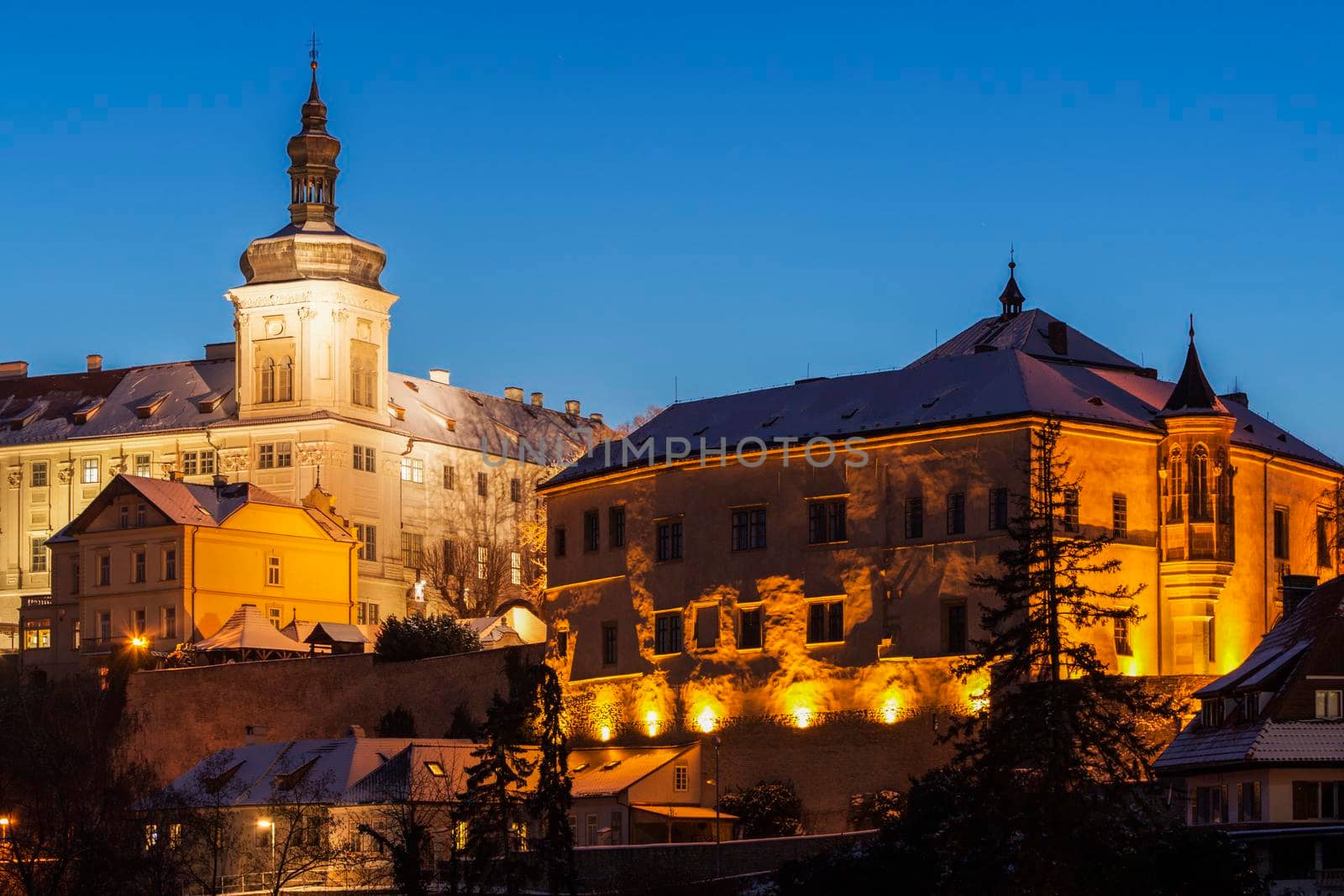 Former Jesuit College in Kutna Hora. Kutna Hora, Central Bohemian Region, Czech Republic.