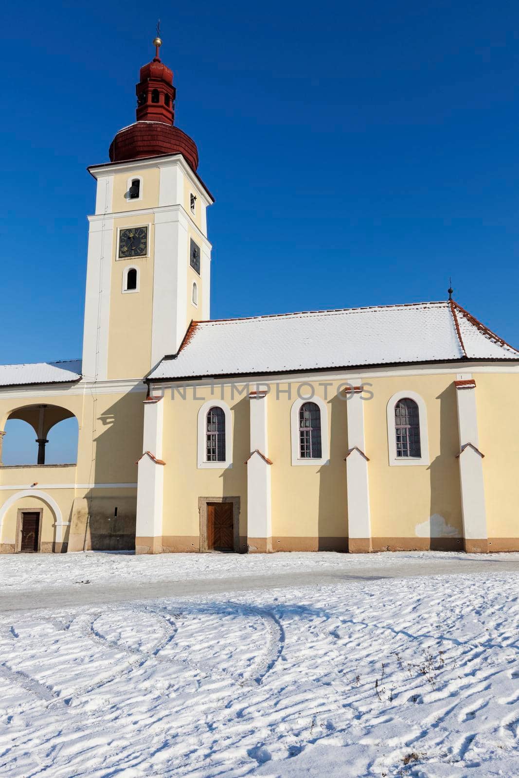St. Martin Church in Nove Dvory by benkrut