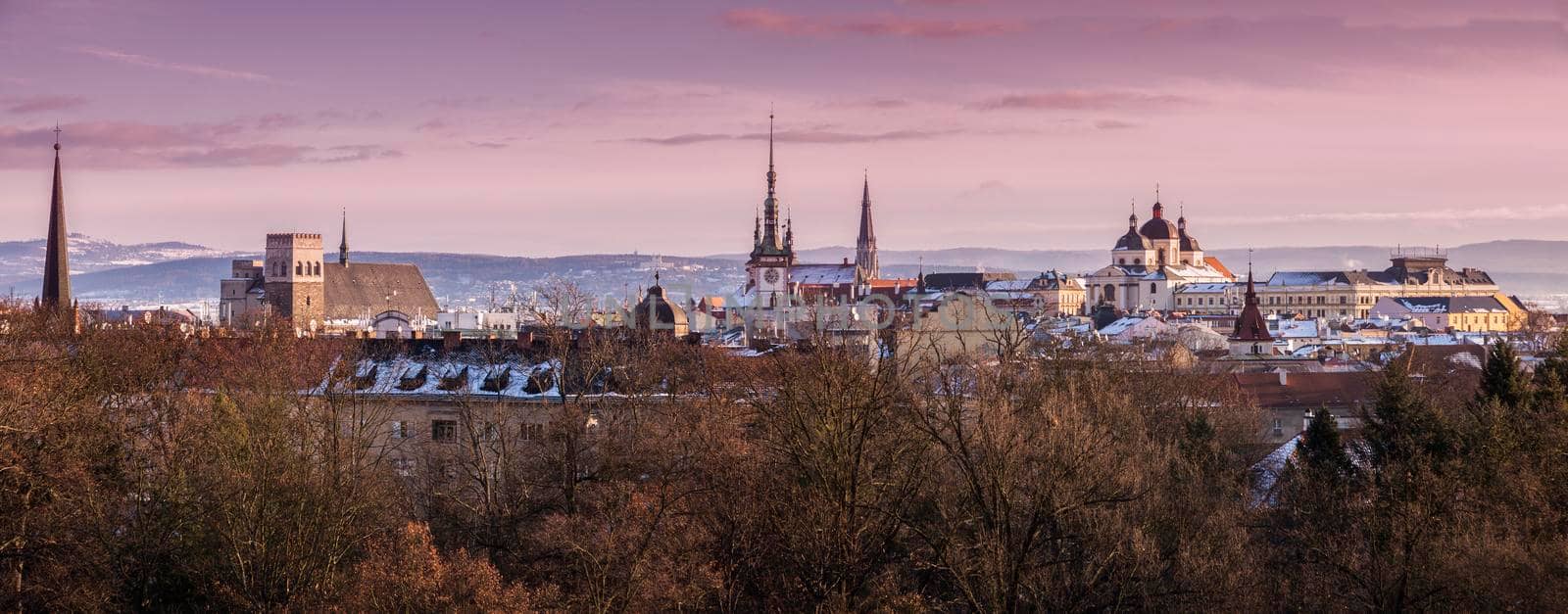 Panorama of Olomouc by benkrut