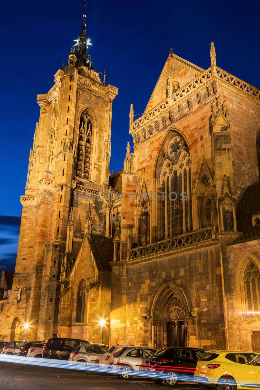 St Martin's Church in Colmar Colmar, Grand Est, France.