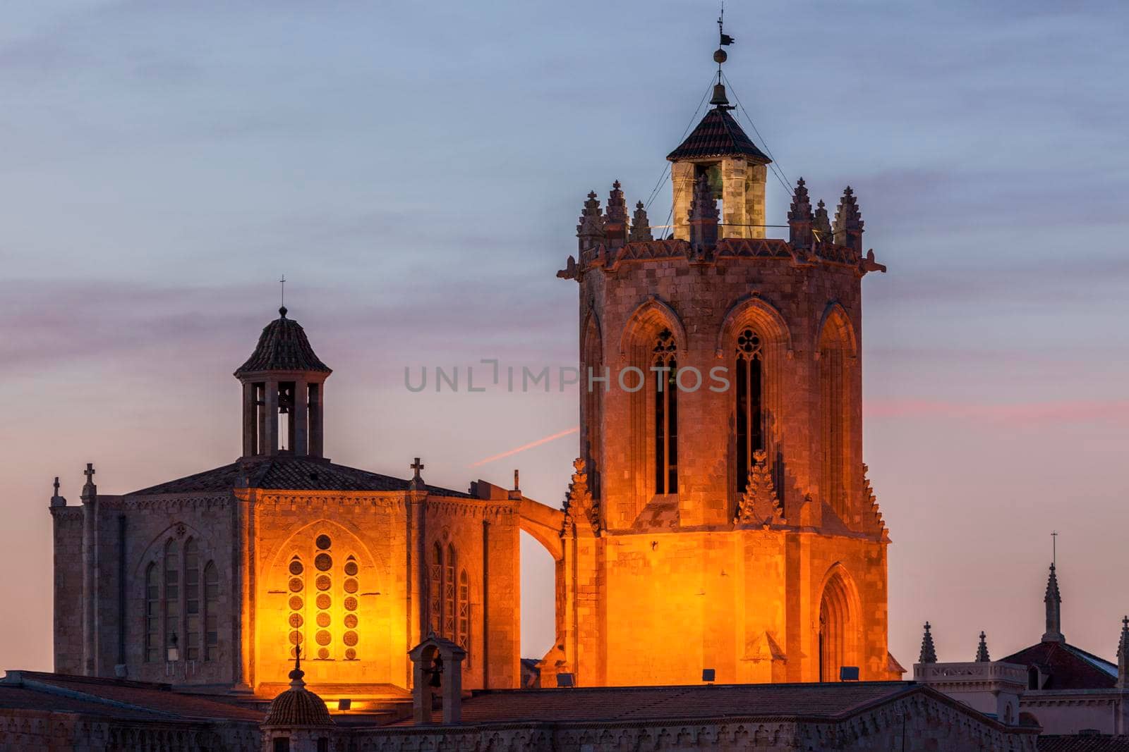Tarragona Cathedral of Santa Maria. Tarragona, Catalonia, Spain.