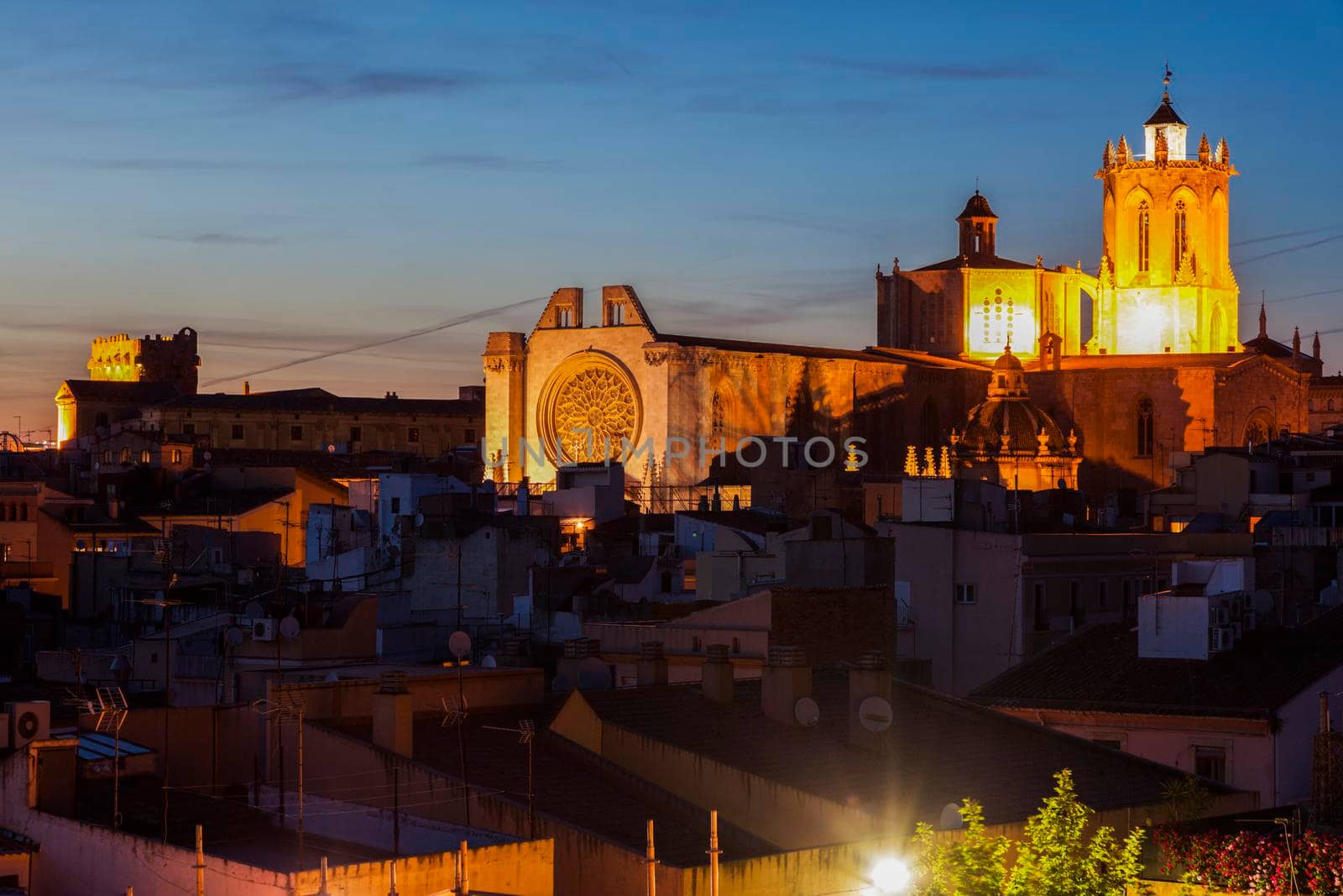 Tarragona Cathedral of Santa Maria. Tarragona, Catalonia, Spain.