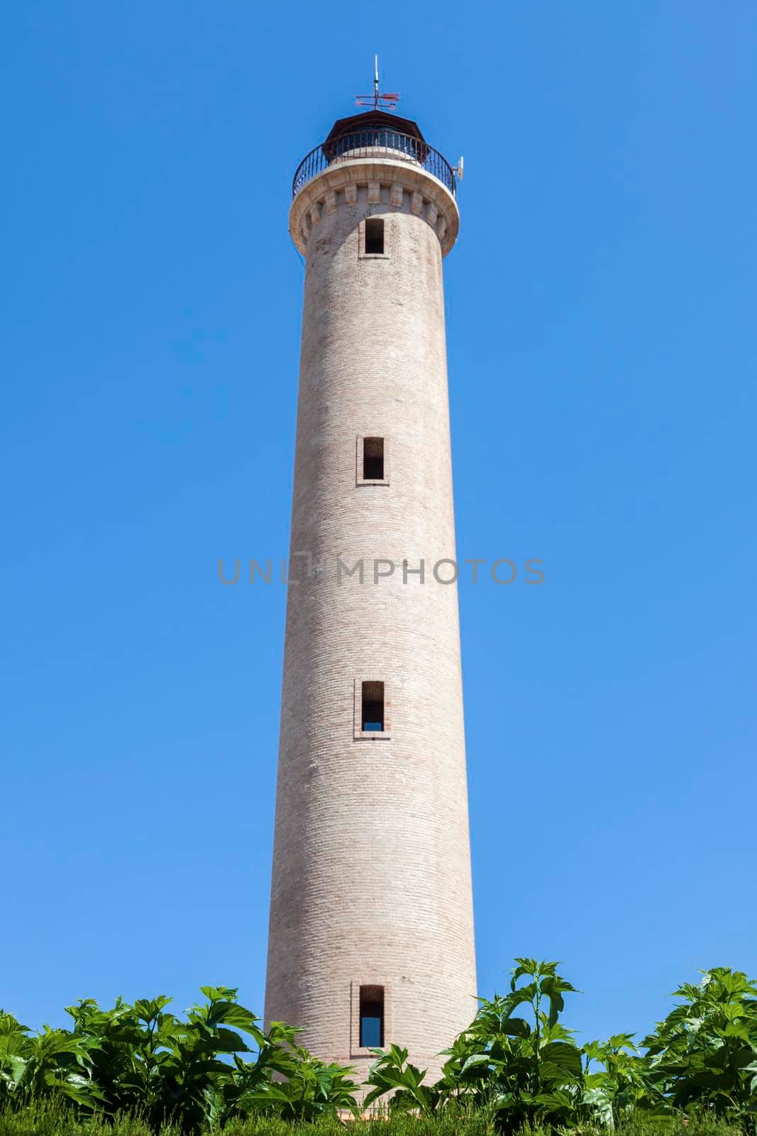 Canet Lighthouse. Canet, Valencian Community, Spain.