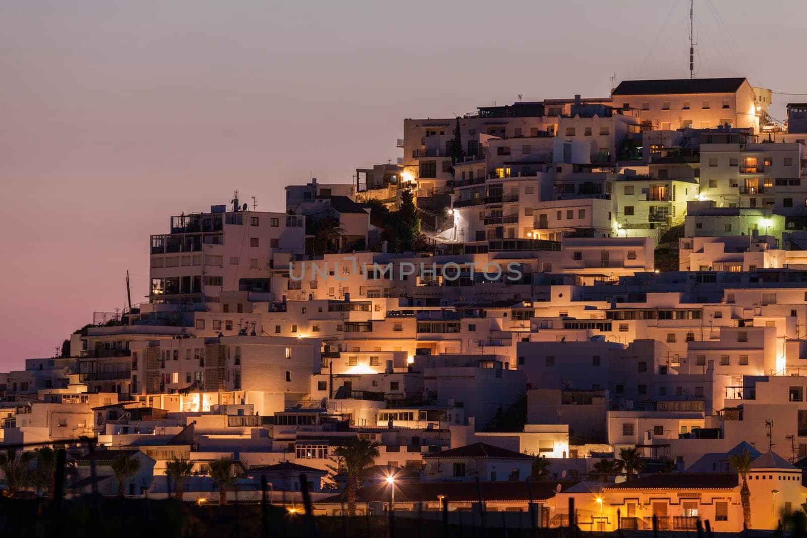 Architecture of Salobrena. Salobrena, Andalusia, Spain.
