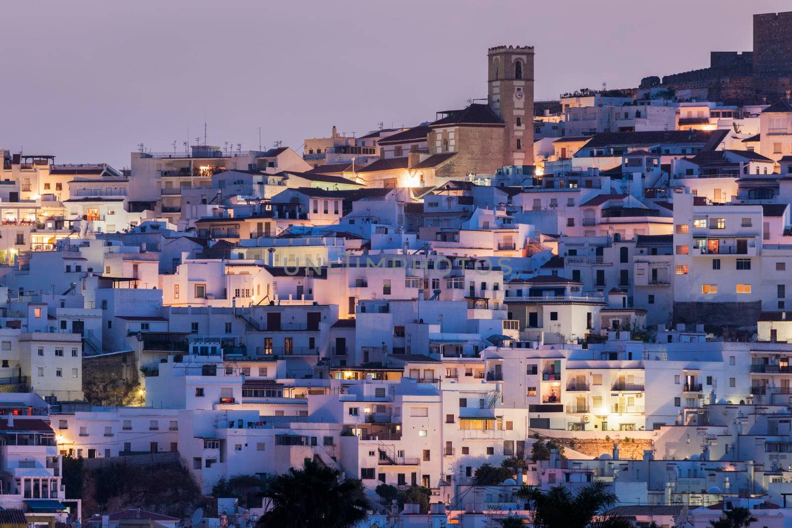 Architecture of Salobrena. Salobrena, Andalusia, Spain.