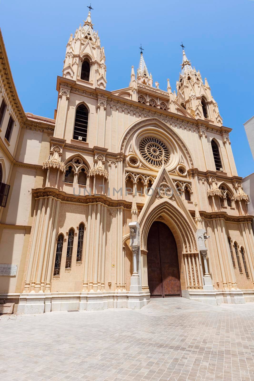 Church of the Sacred Heart in Malaga by benkrut