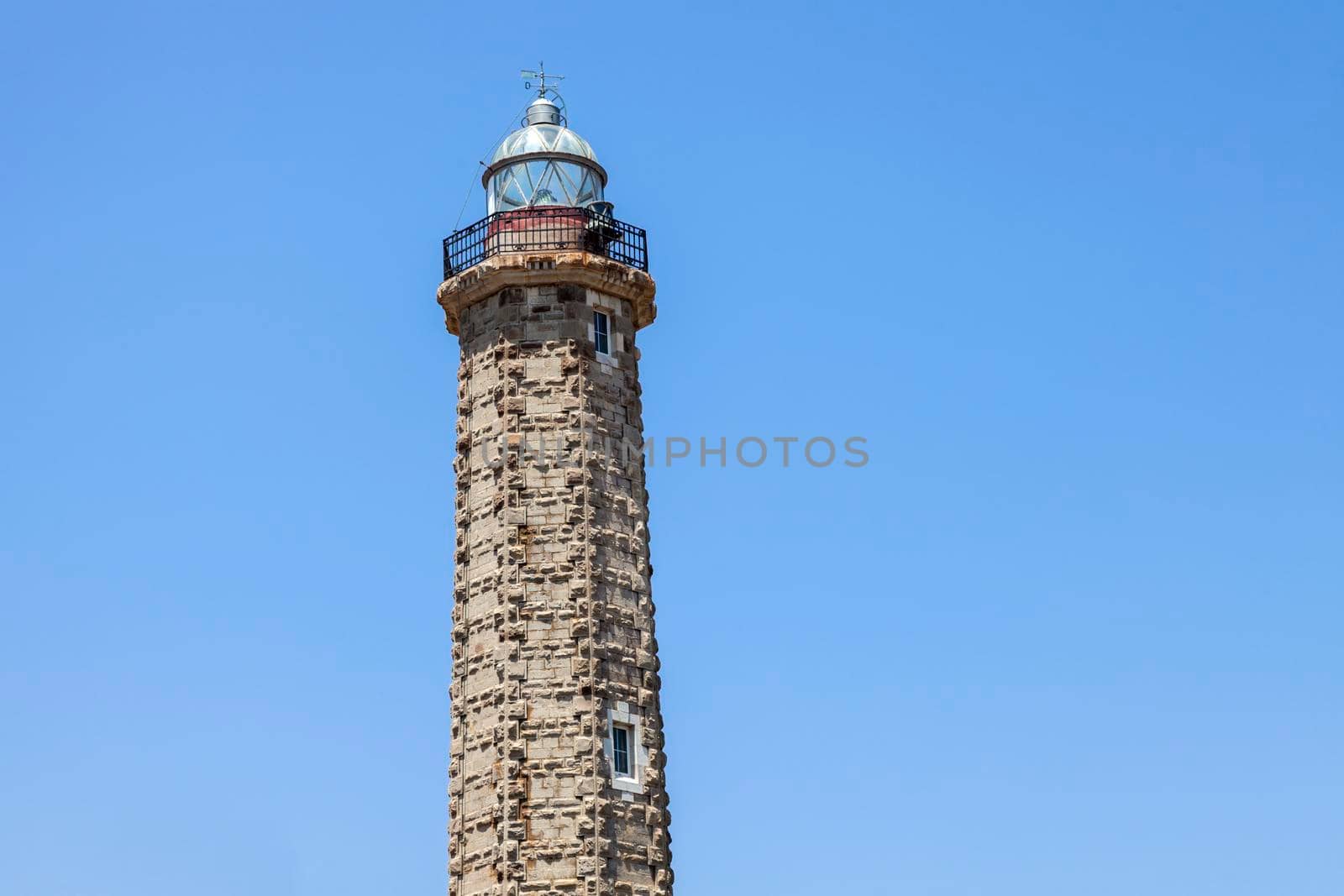 Punta Doncella Lighthouse. Estepona, Andalusia, Spain.