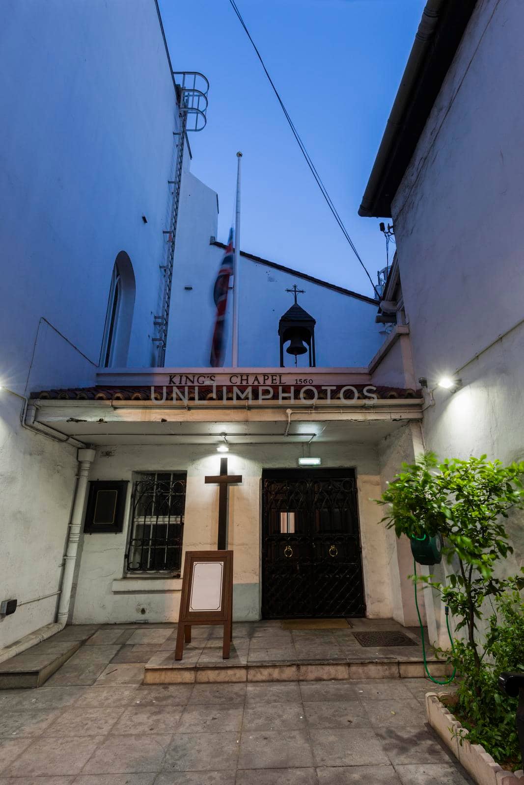 King's Chapel in Gibraltar by benkrut