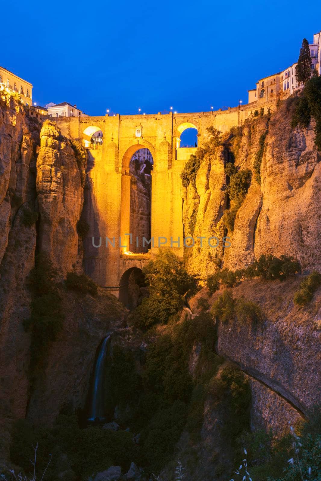 Puente Nuevo and El Tajo Gorge in Ronda by benkrut