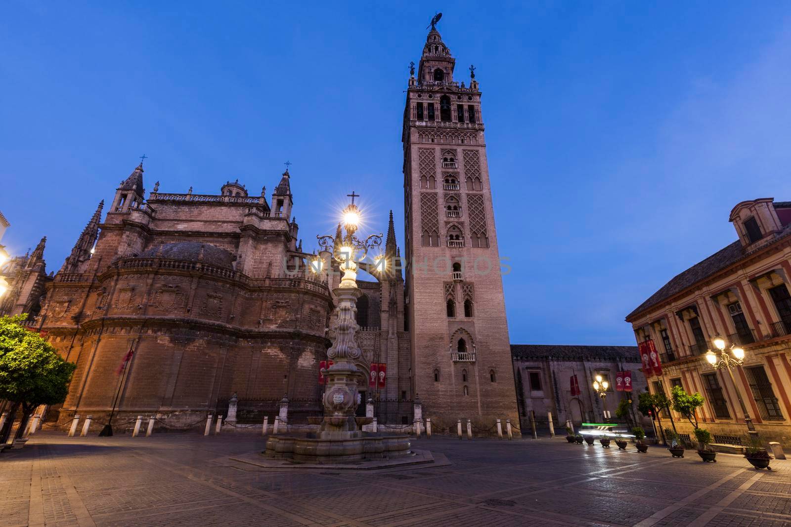 Seville Cathedral (Cathedral of Saint Mary of the See). Seville, Andalusia, Spain.