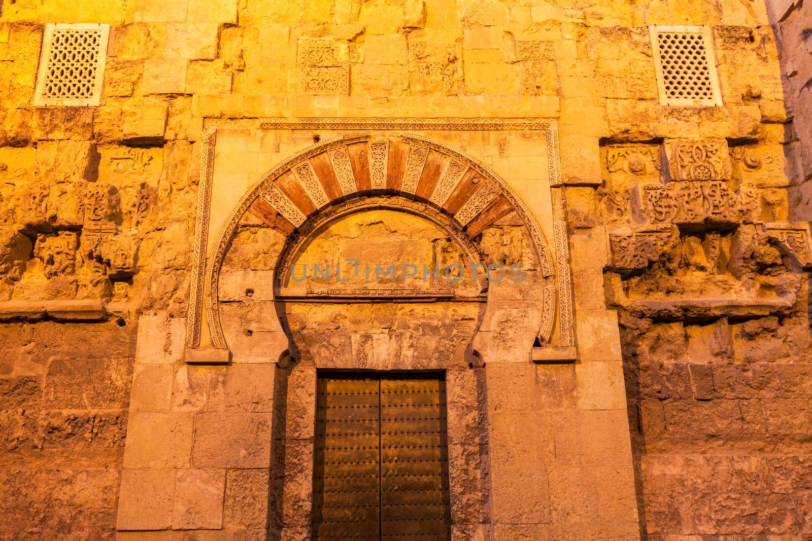 The Mosque–Cathedral of Cordoba. Cordoba, Andalusia, Spain.