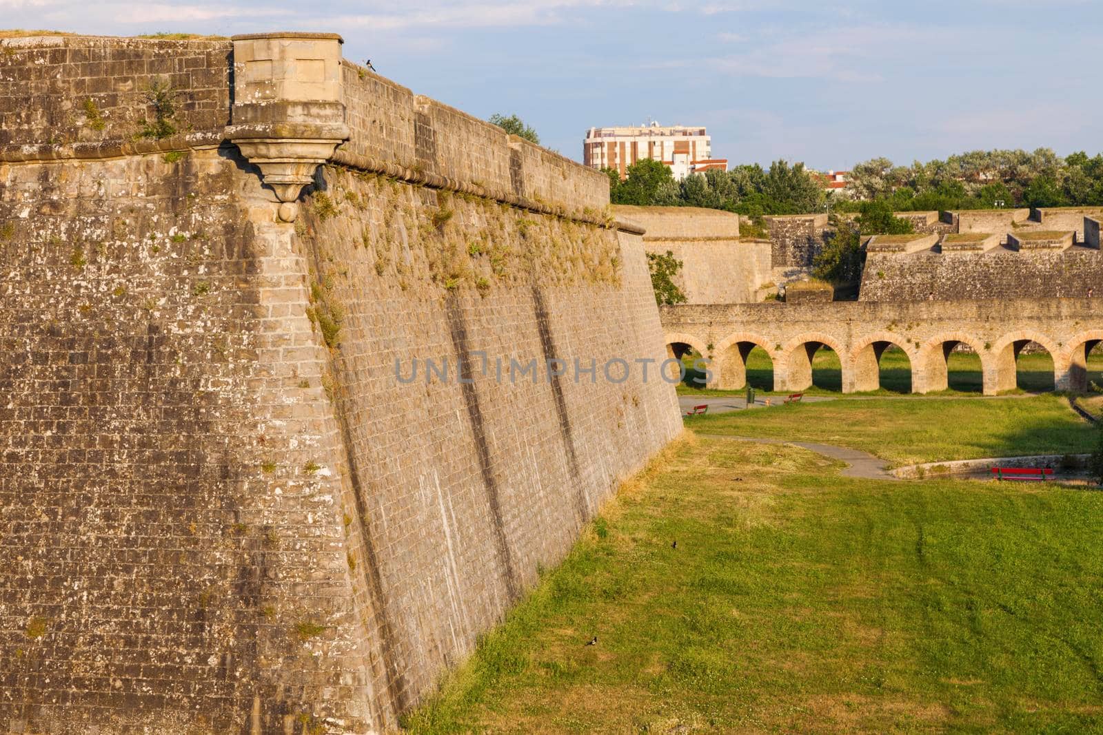 The citadel of Pamplona. Pamplona, Navarre, Spain.