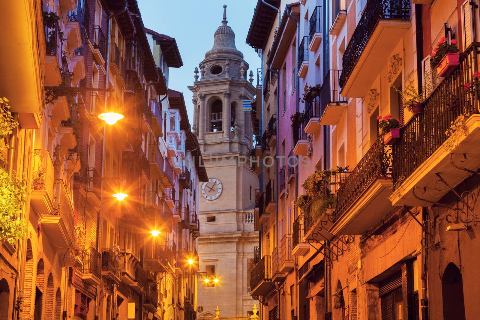 Catedral de Santa Maria in Pamplona. Pamplona, Navarre, Spain.