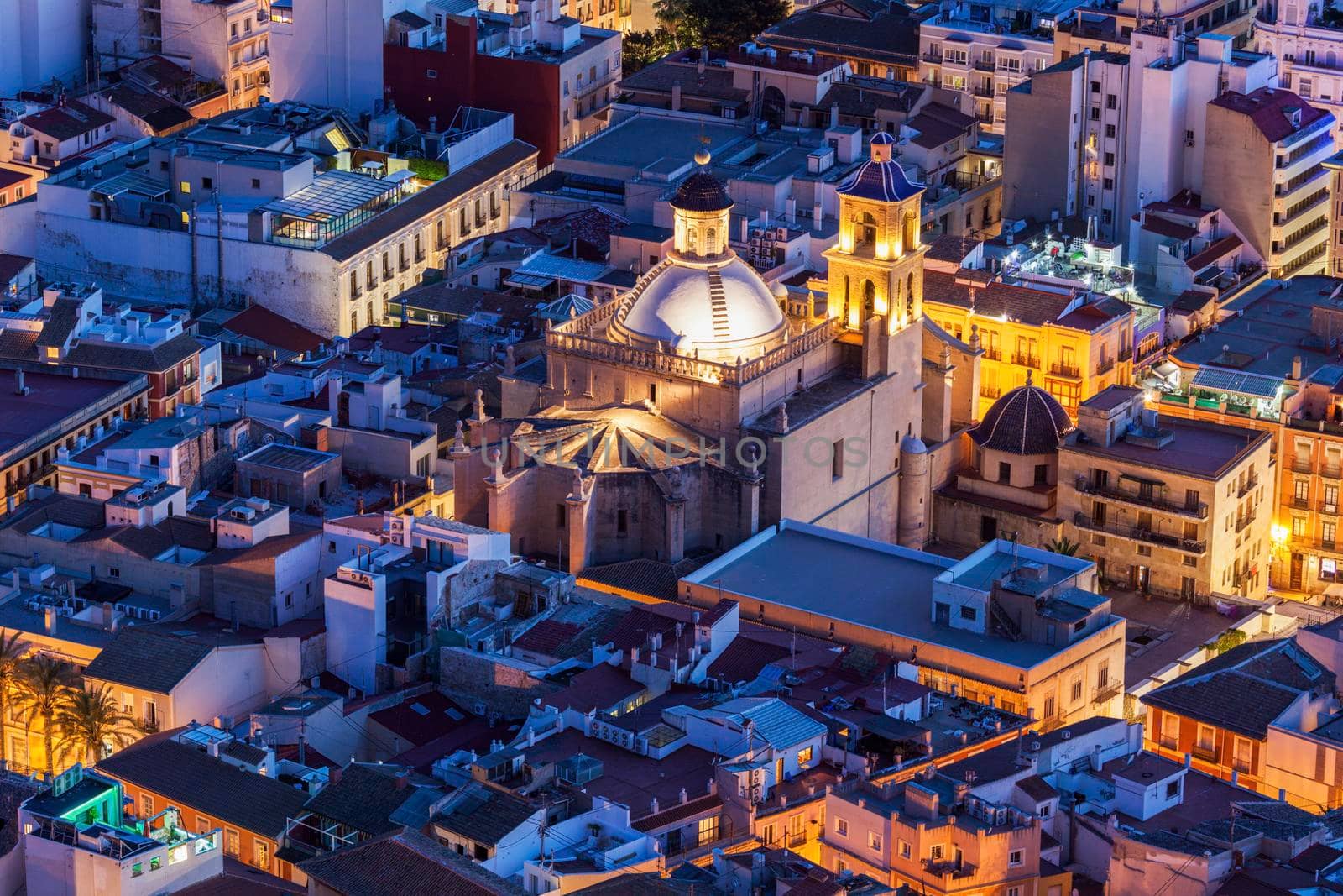 Concatedral de San Nicolas in Alicante. Alicante, Valencian Community, Spain.