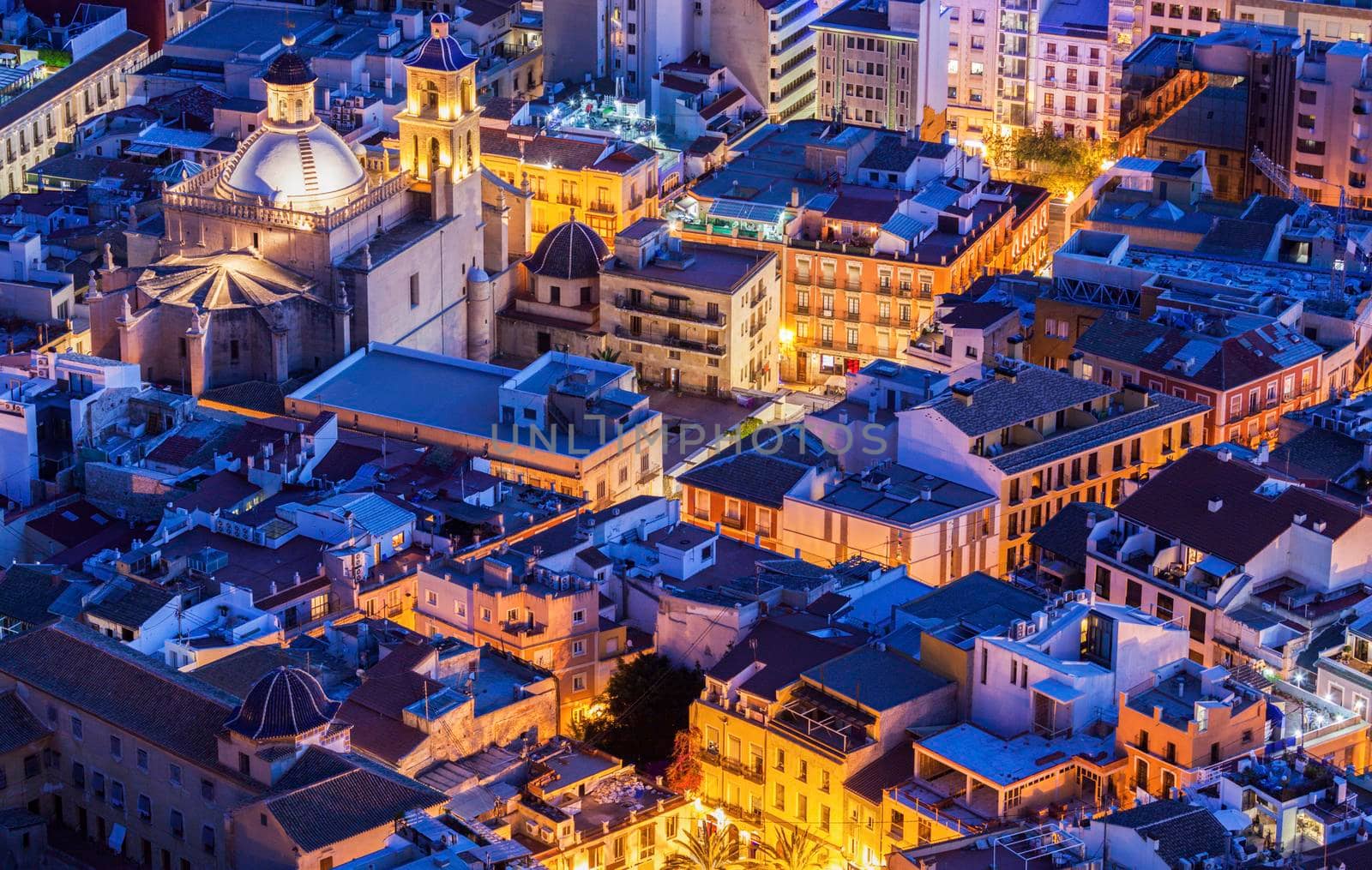 Concatedral de San Nicolas in Alicante. Alicante, Valencian Community, Spain.