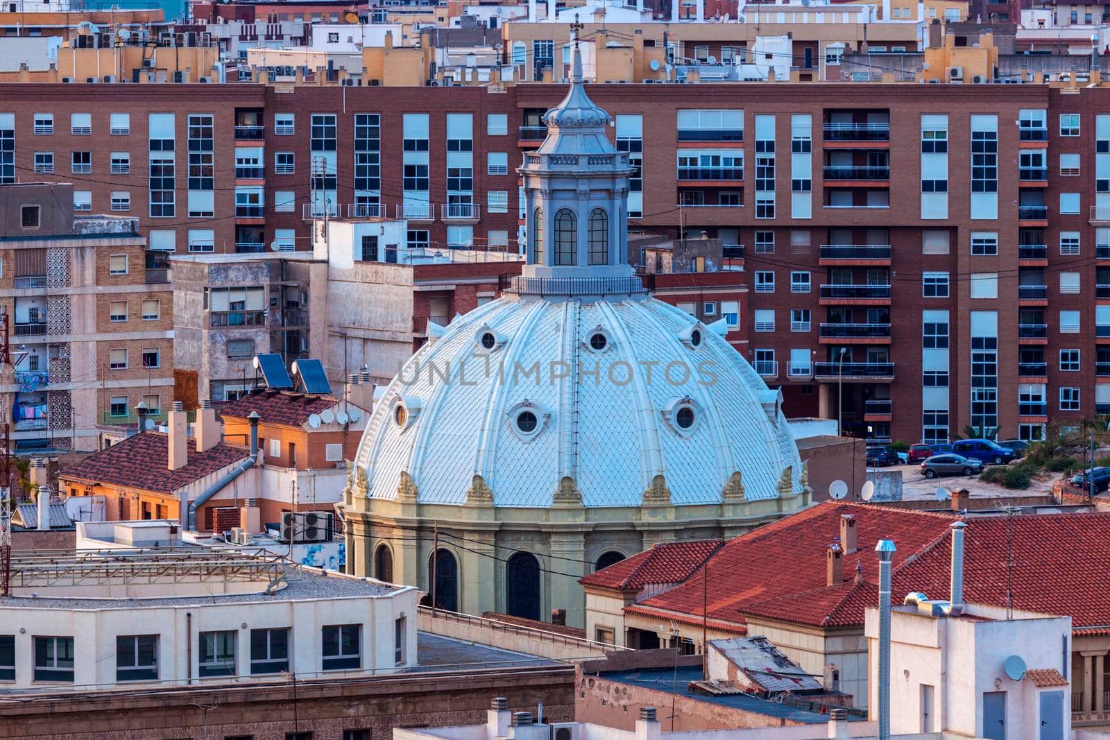 Basilica of the Charity in Cartagena. Cartagena, Murcia, Spain.