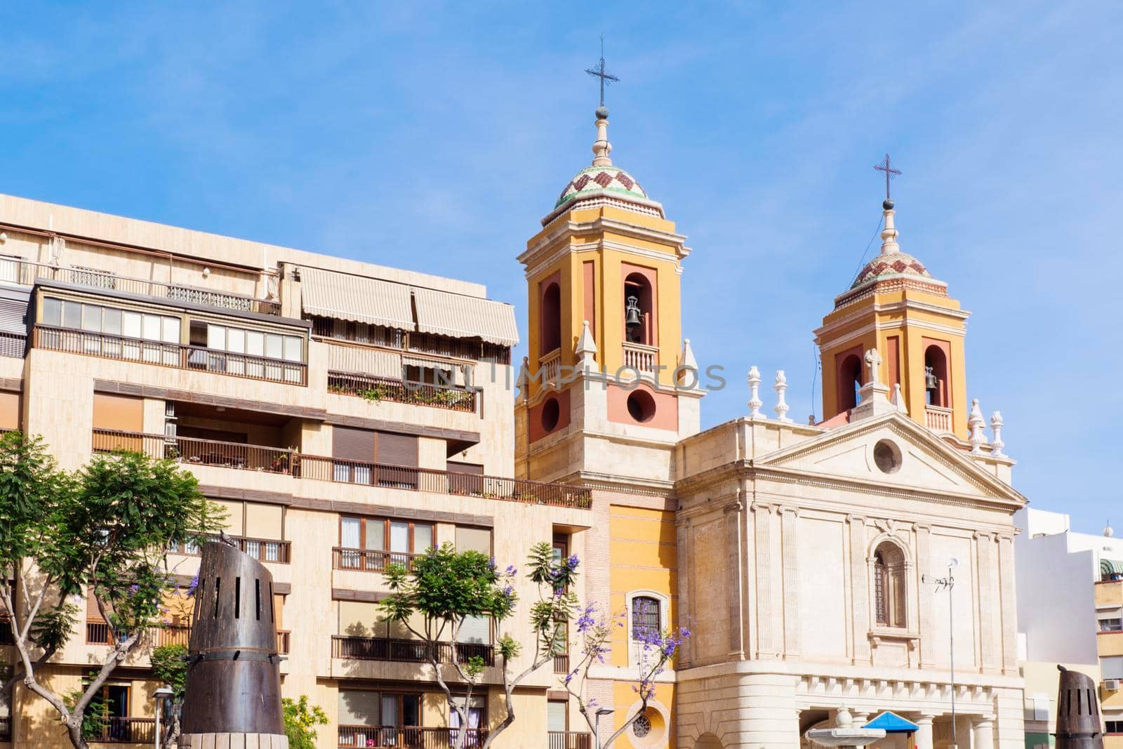 San Pedro Church in Almeria. Almeria, Andalusia, Spain.