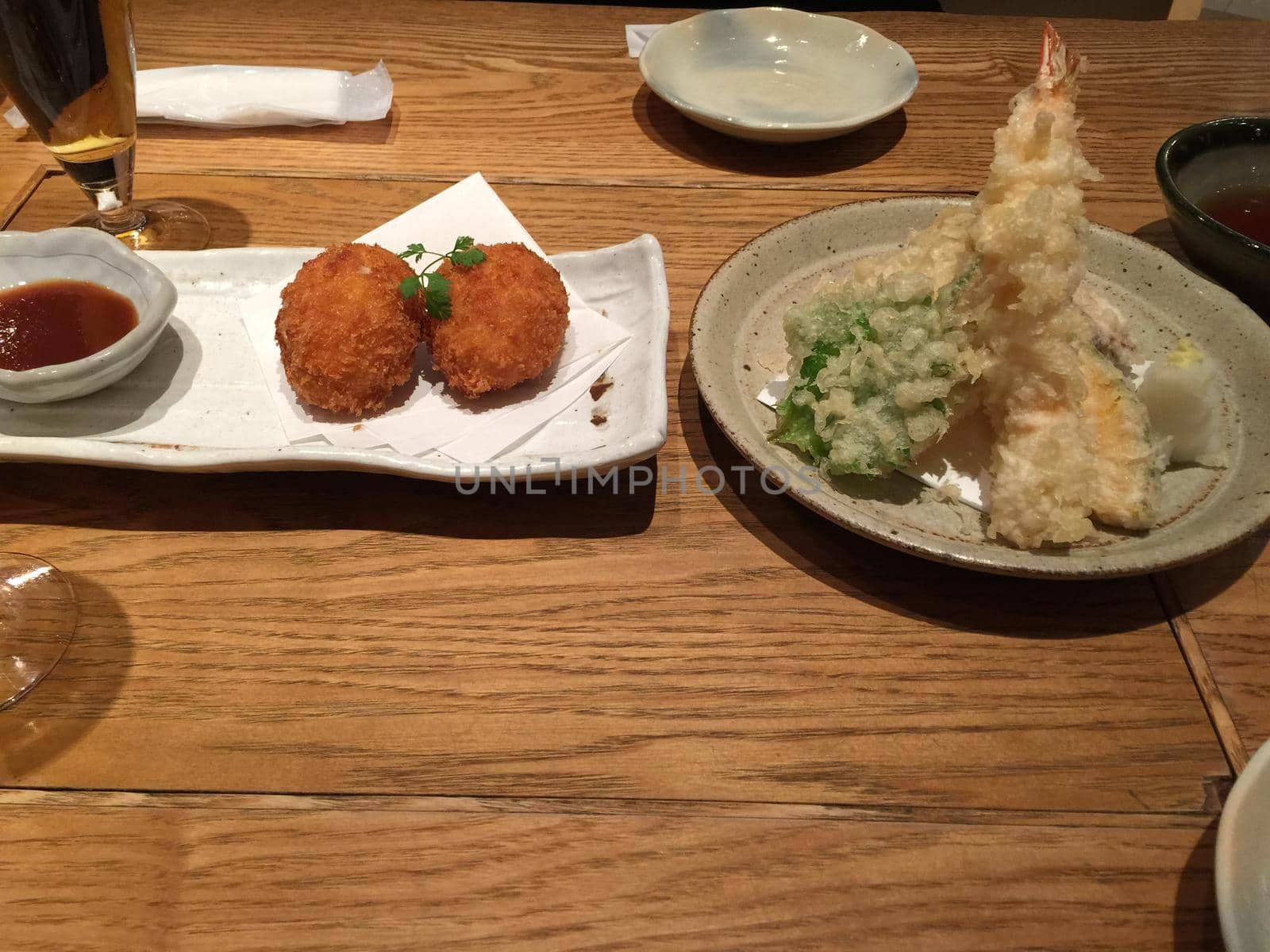 A tasty dish of perfect tempura in Kanazawa by silentstock639