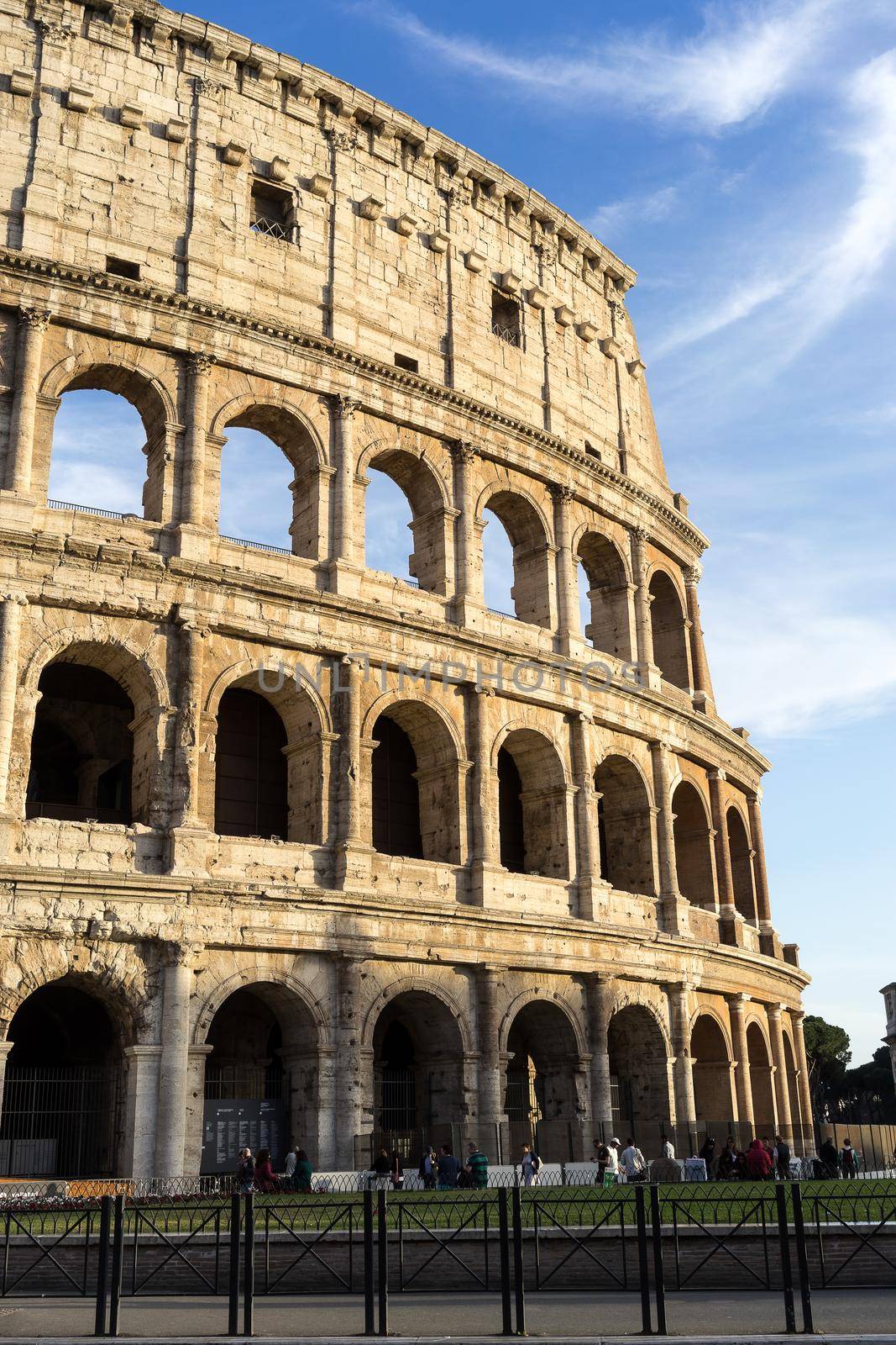 Italy Rome The Colosseum at daytime by LeoniekvanderVliet