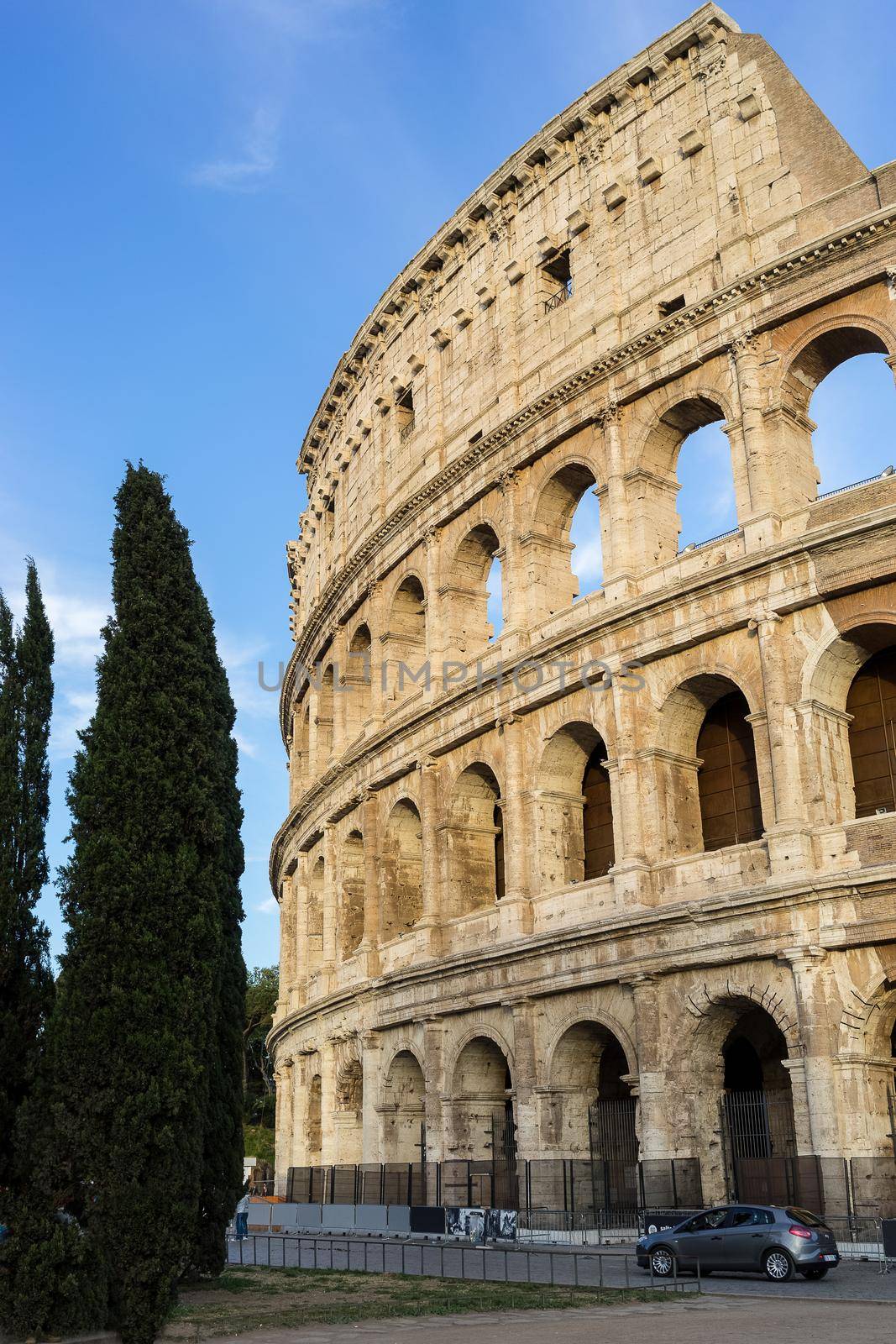 Italy Rome The Colosseum at daytime by LeoniekvanderVliet