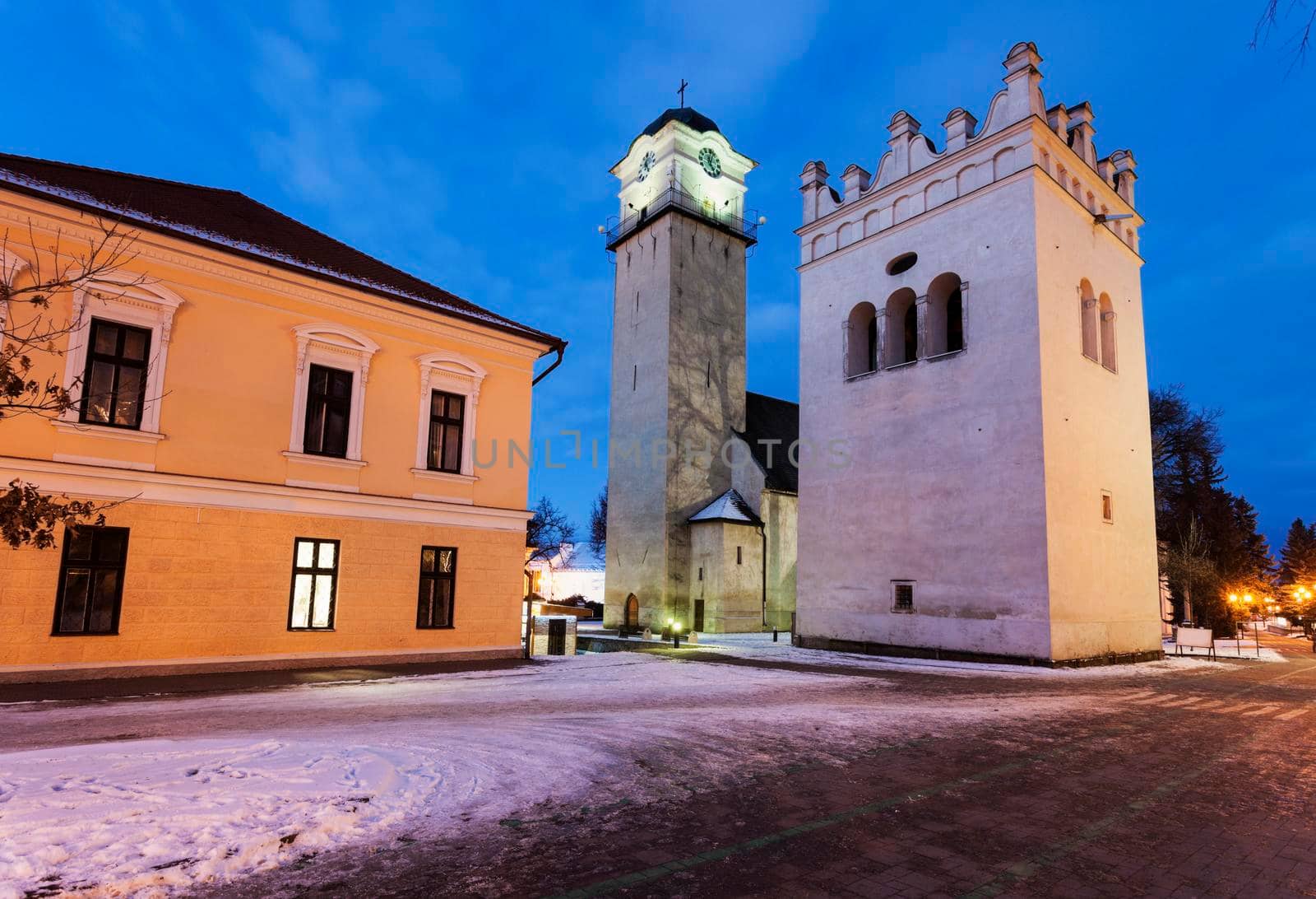 Church of St. Egidius in Poprad. Poprad, Slovakia
