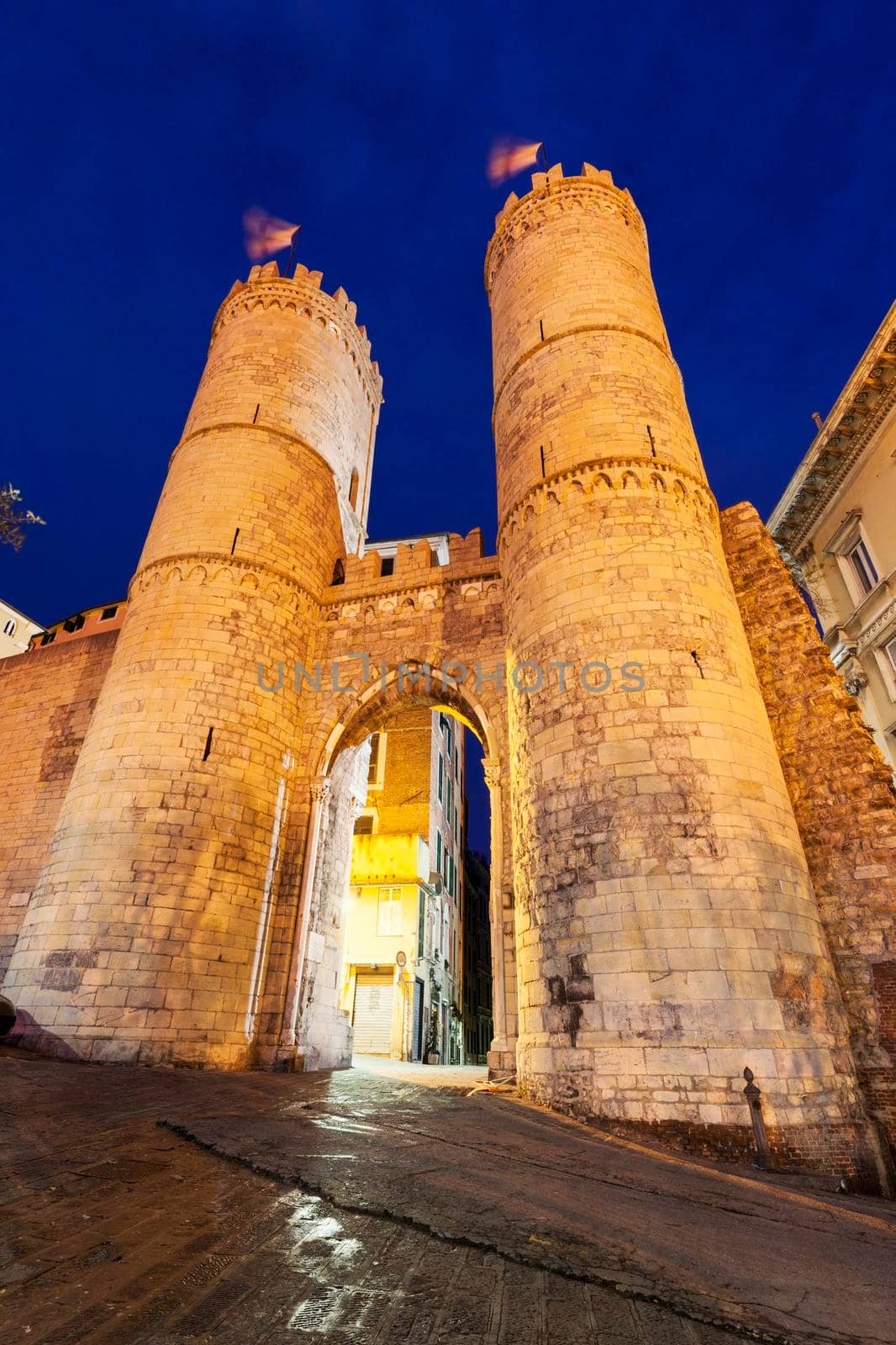 Porta Soprana in Genoa by benkrut