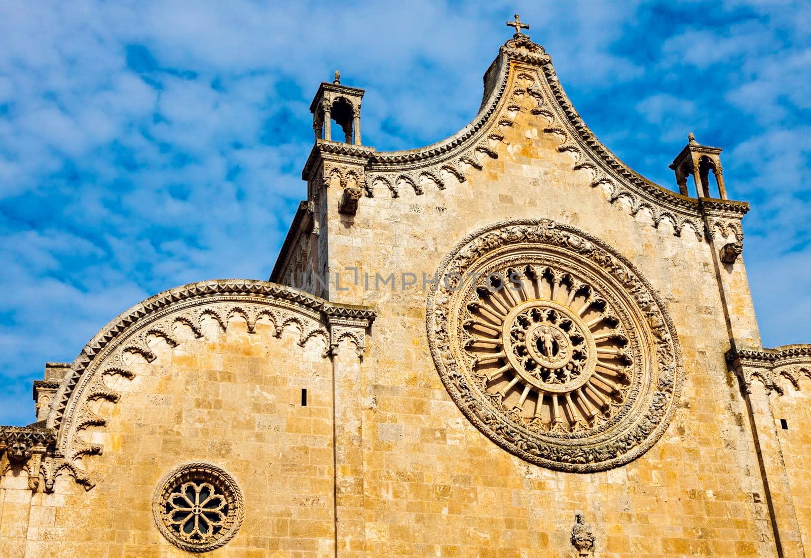 Architecture of the White City - Ostuni. Ostuni, Apulia, Italy