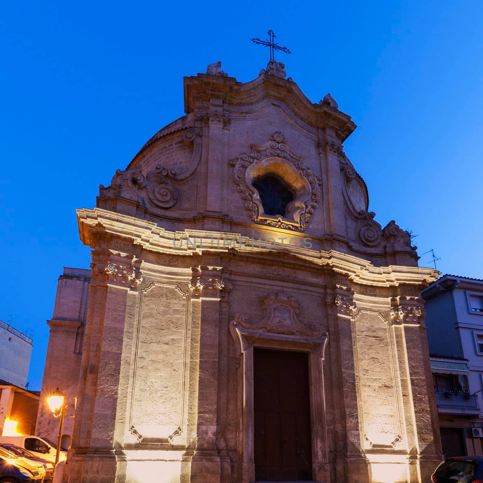 Chiesa dell'Addolorata in the center of Foggia. Foggia, Apulia, Italy.