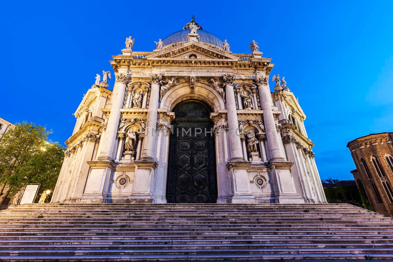 Santa Maria della Salute in Venice. Venice, Veneto, Italy